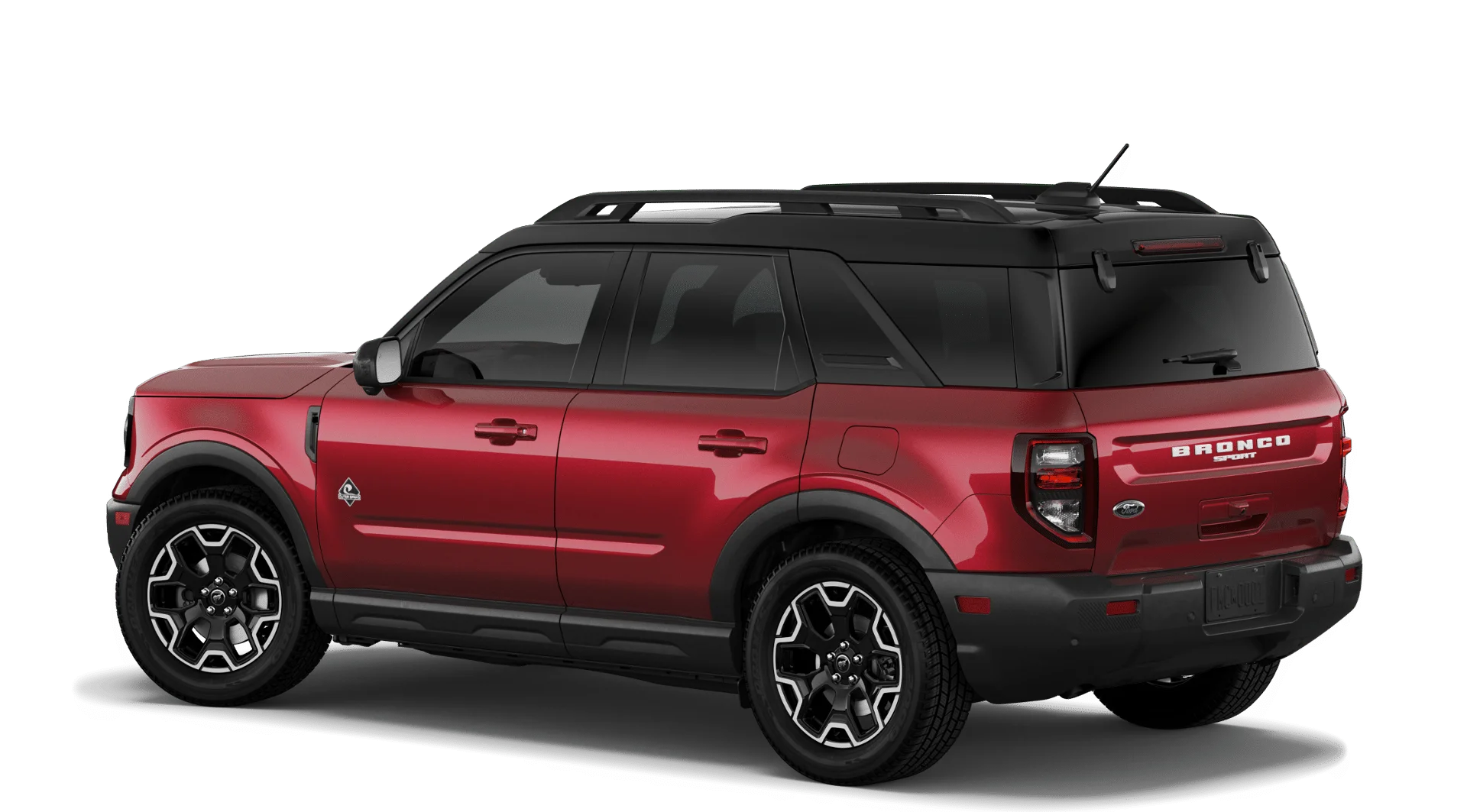 New 2026 Ruby Red Metallic Tinted Clearcoat Ford Outer Banks® image 2