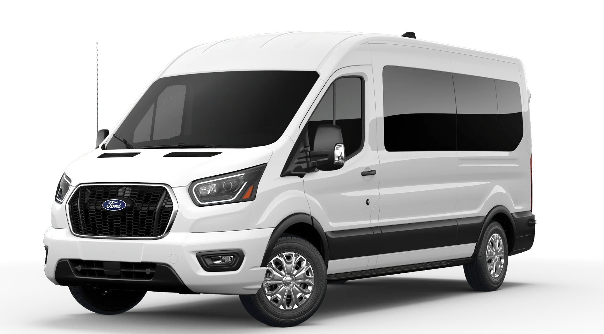 New 2026 Oxford White Ford Passenger Van XLT image 22