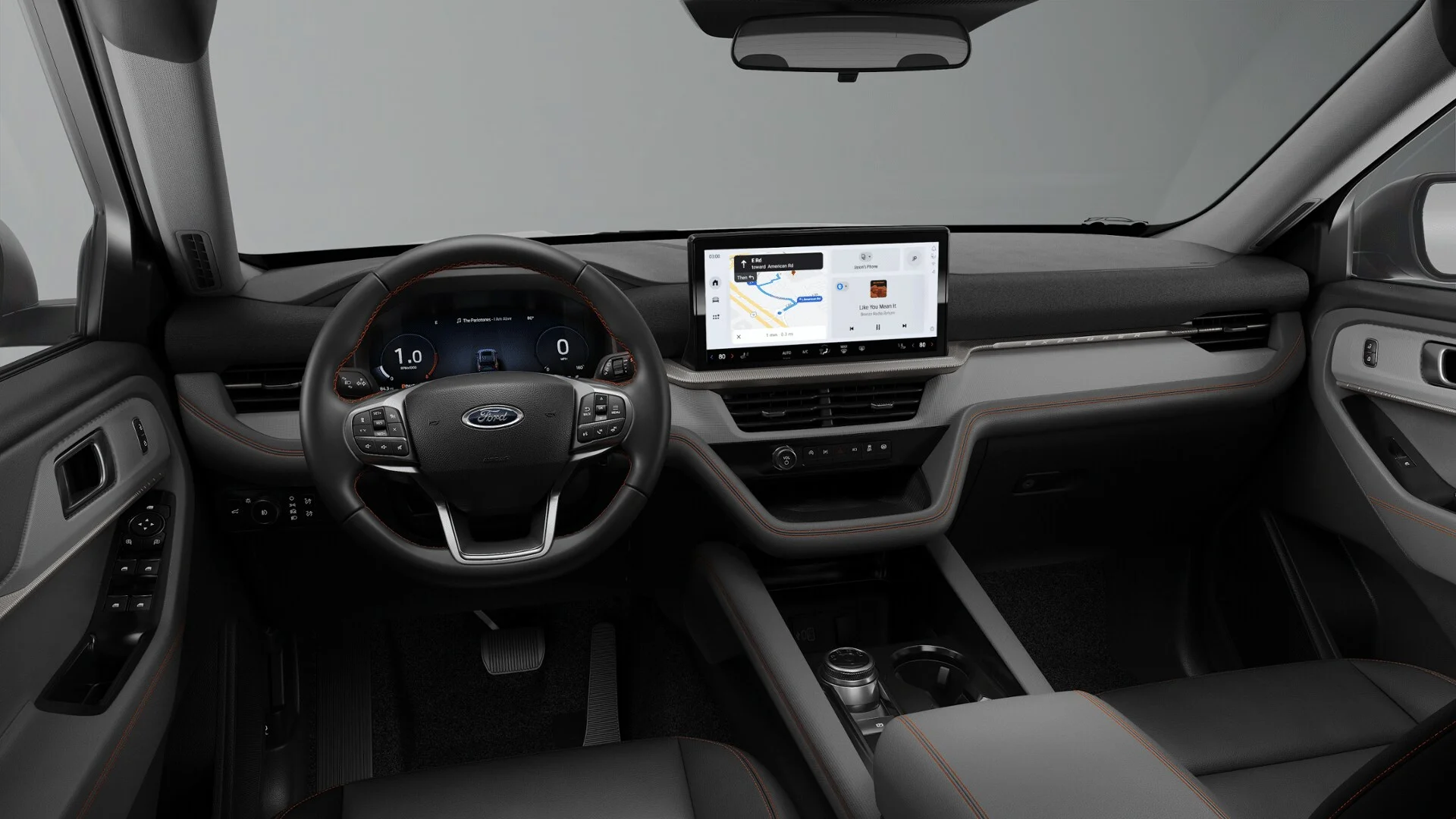 New 2027 Agate Black Metallic Ford Active image 7