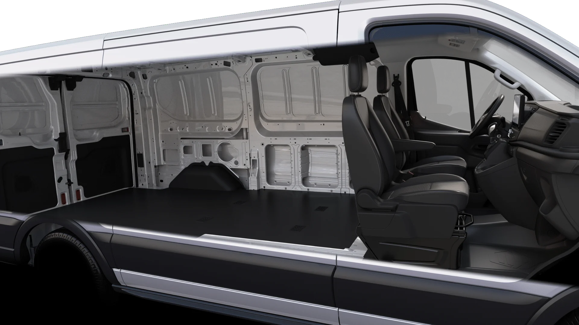 New 2025 Oxford White Ford Cargo Van image 27