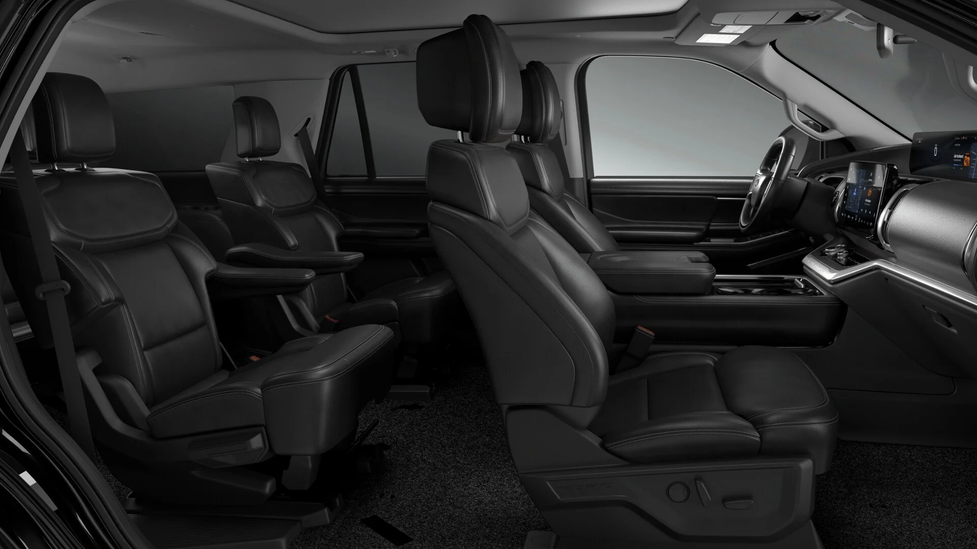 New 2027 Agate Black Metallic Ford Platinum image 80