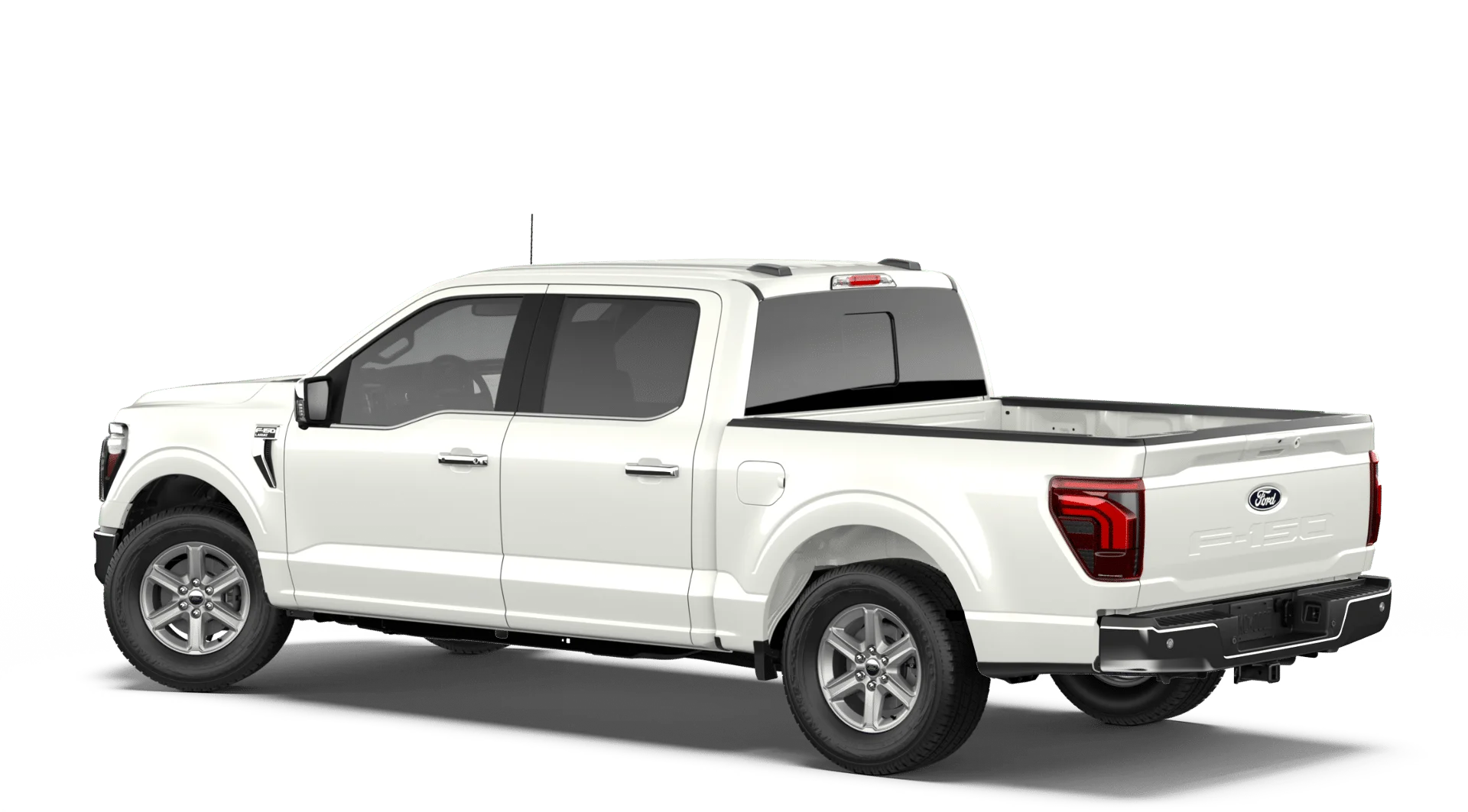 New 2026 Star White Metallic Tri-Coat Ford Lariat® image 2