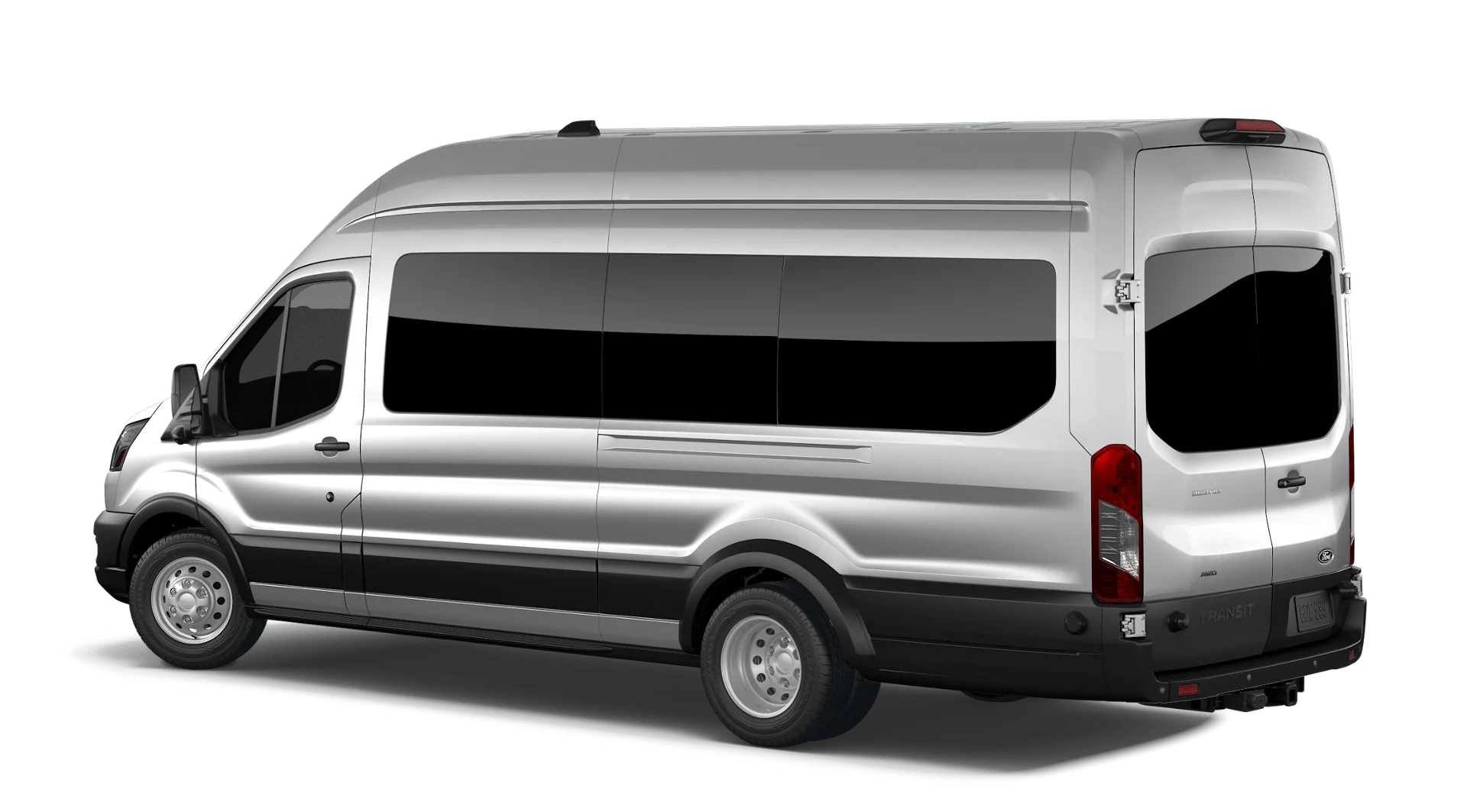 New 2027 Silver Metallic Ford Passenger Van XL image 2