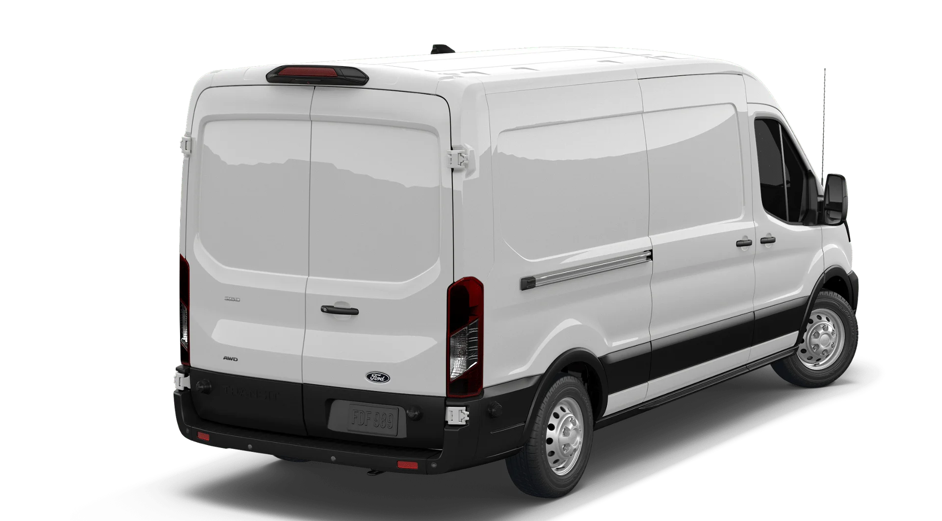 New 2027 Oxford White Ford Cargo Van image 3