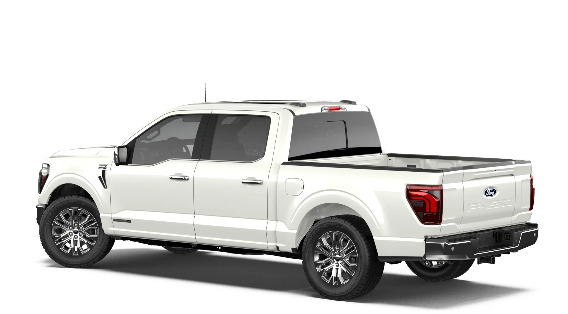 New 2026 Star White Metallic Tri-Coat Ford Lariat image 46