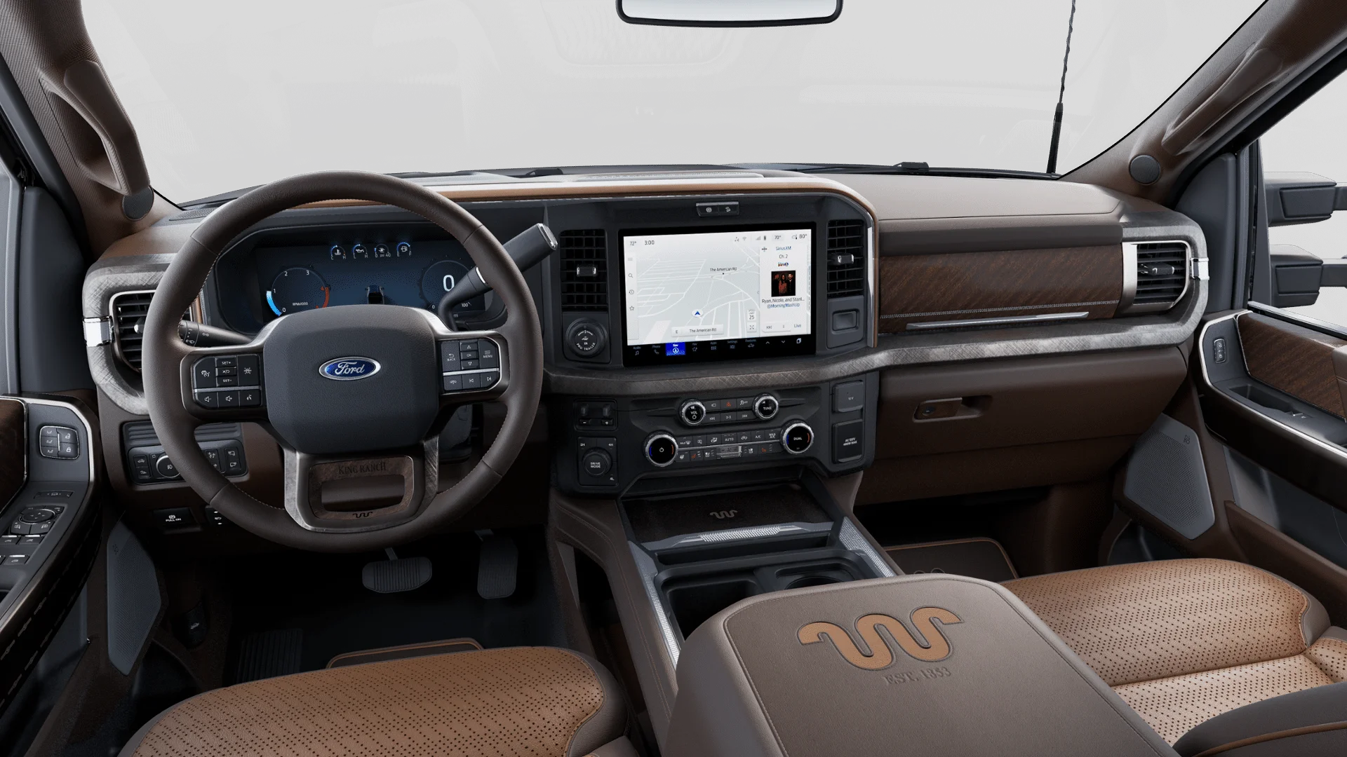 New 2025 Star White Metallic Tri-Coat Ford King Ranch® image 41