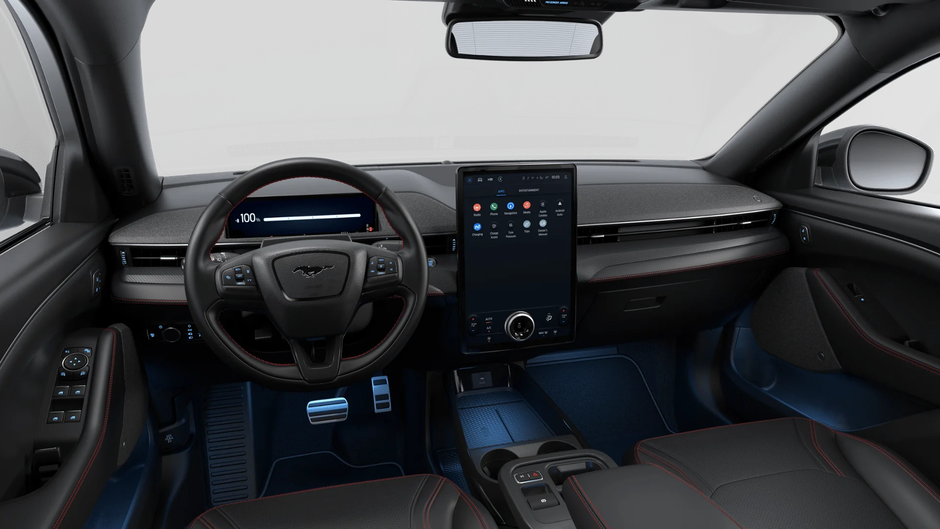 New 2026 Glacier Gray Metallic Tri-coat Ford Premium image 65