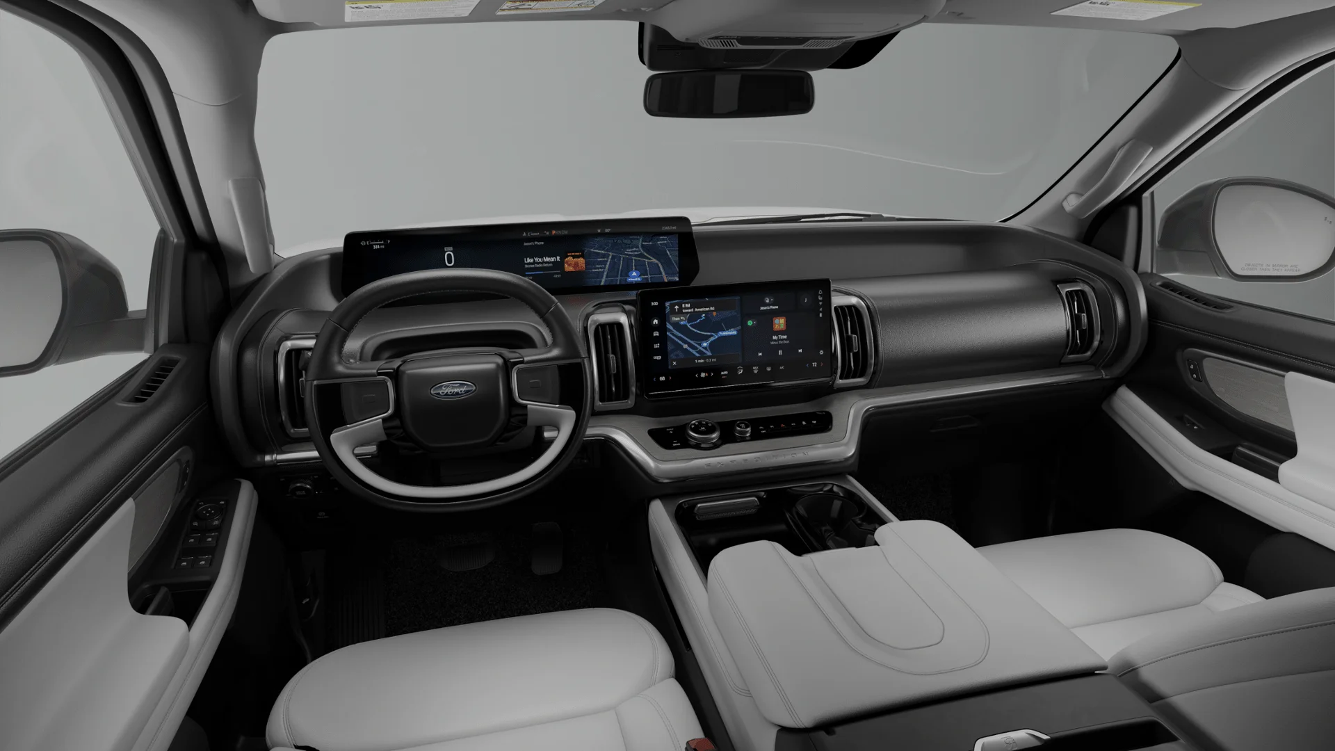 New 2026 Star White Metallic Tri-Coat Ford MAX Platinum® image 7