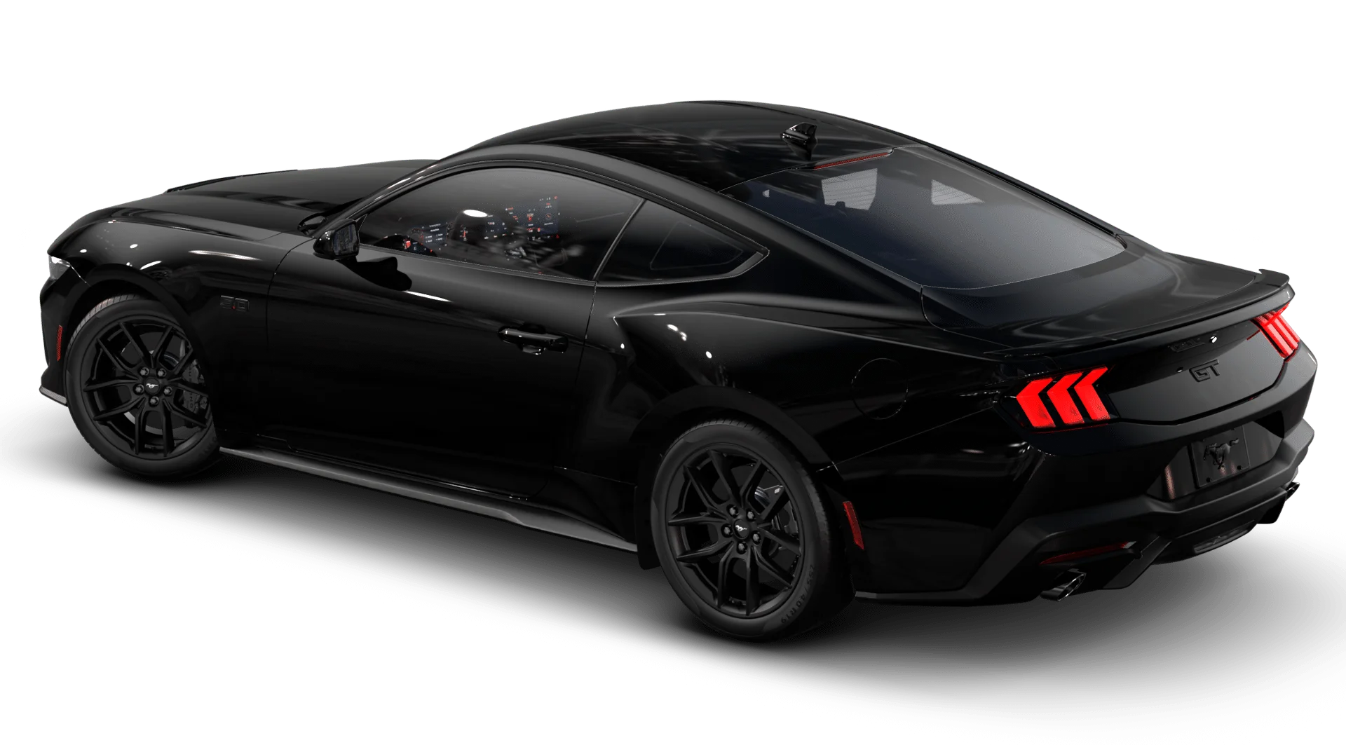 New 2026 Shadow Black Ford GT Premium Fastback image 46