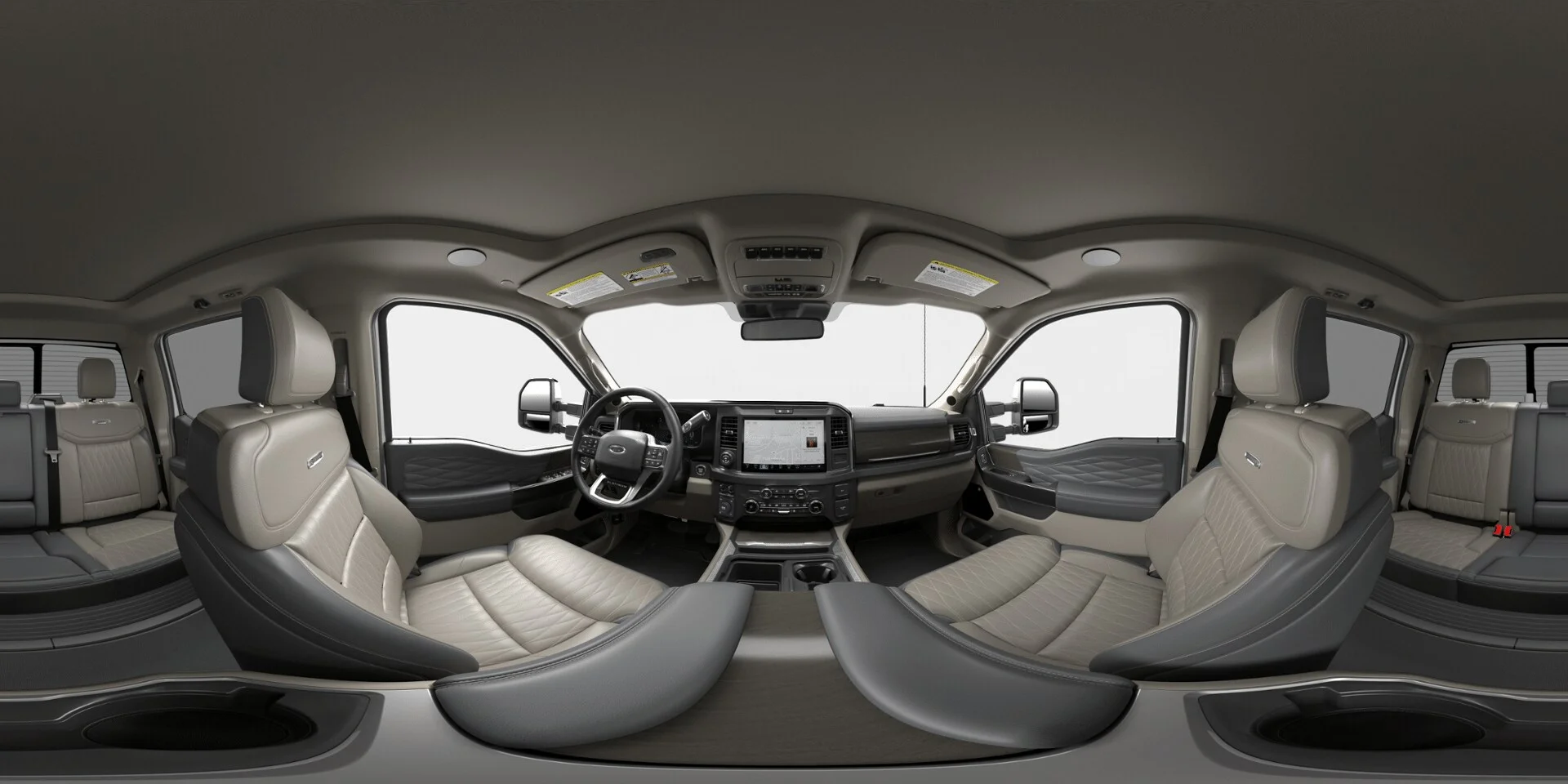 New 2026 Star White Metallic Tri-Coat Ford F-450® Platinum® image 60