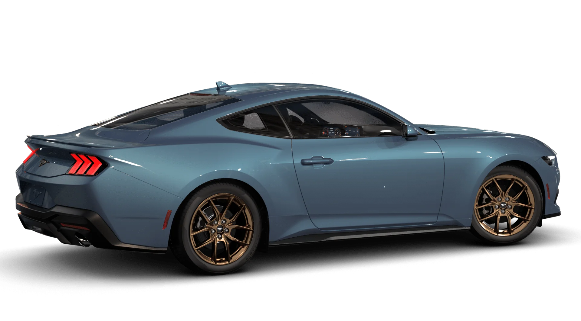 New 2026 Vapor Blue Metallic Ford EcoBoost® Fastback image 3
