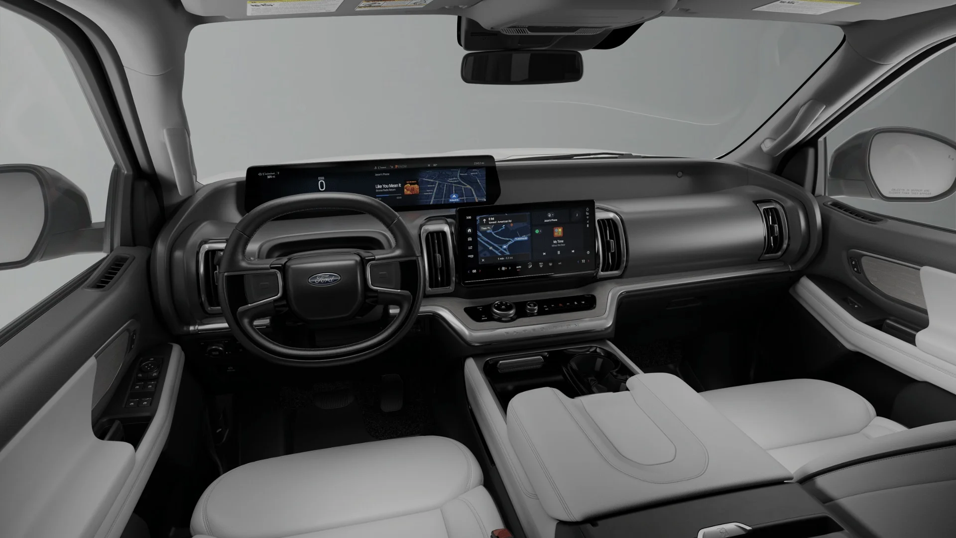 New 2026 Star White Metallic Tri-Coat Ford MAX Platinum® image 53