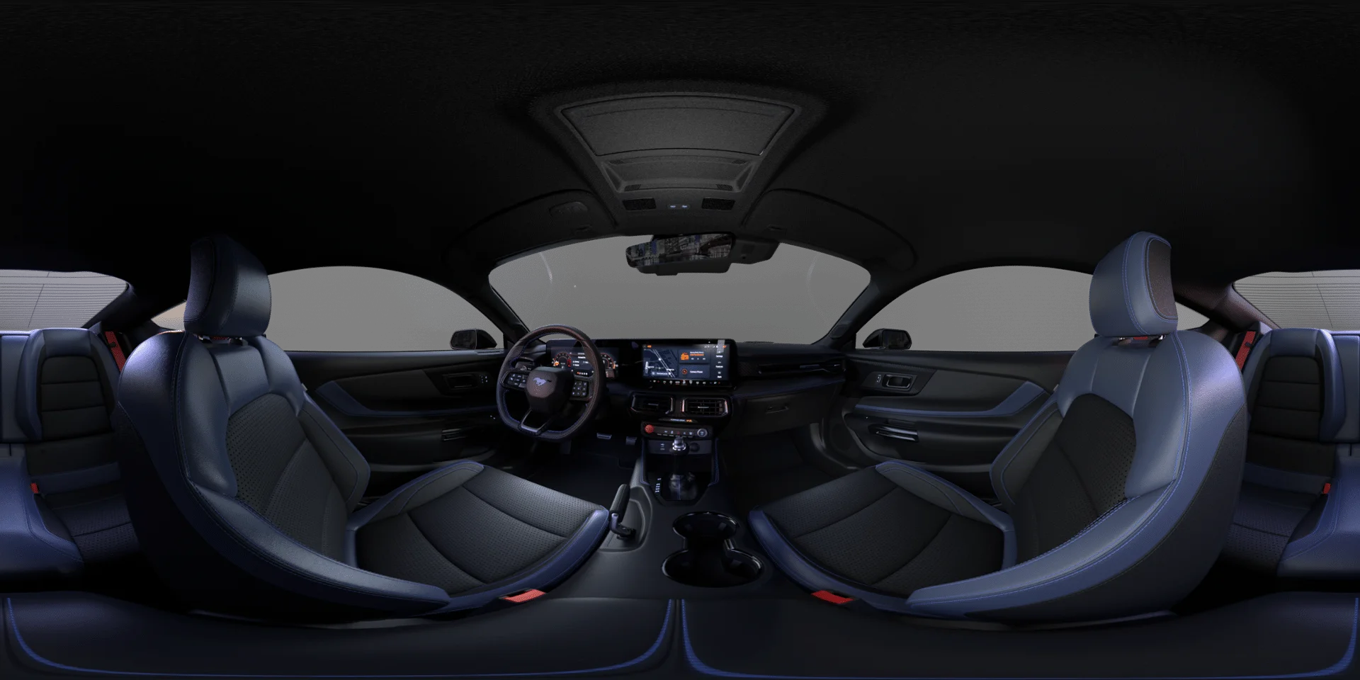 New 2026 Blue Ember Metallic Ford Dark Horse® Premium image 54