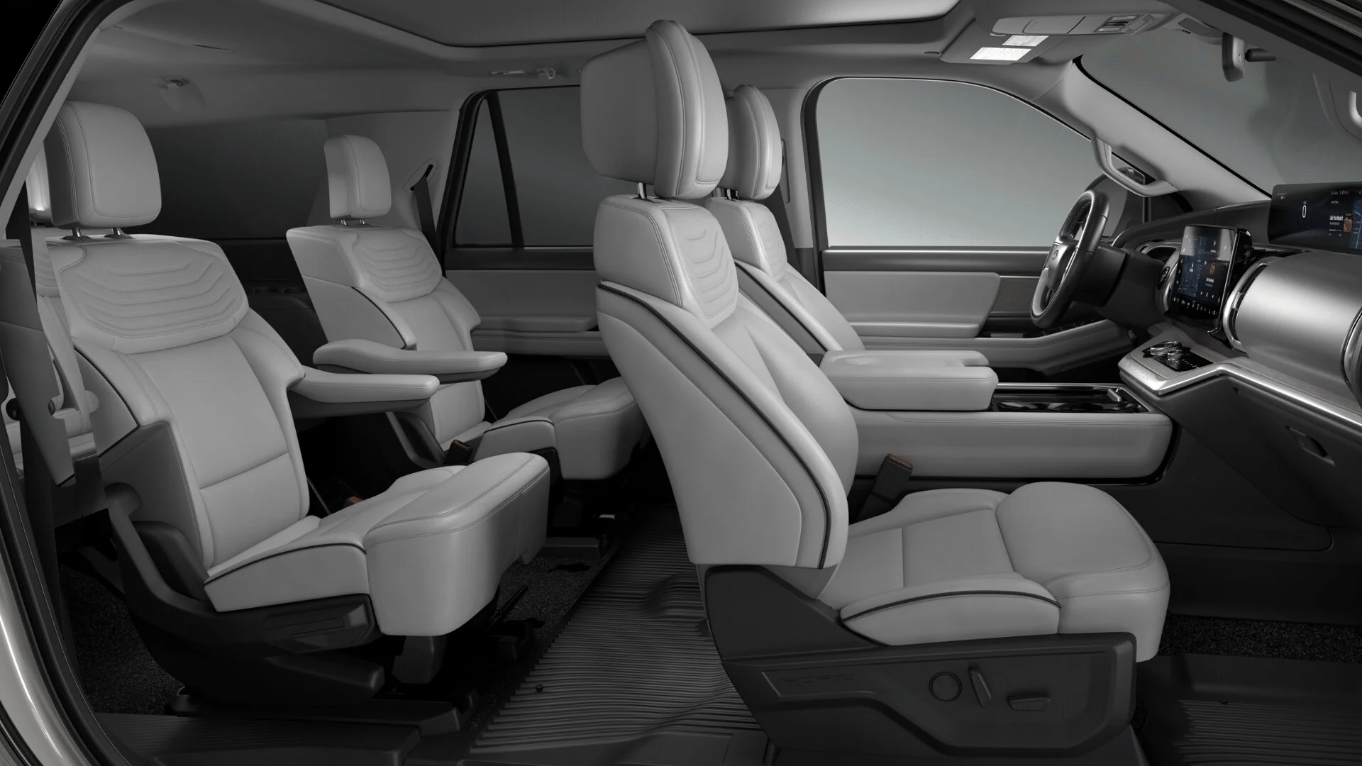 New 2027 Star White Metallic Tri-Coat Ford MAX Platinum image 42