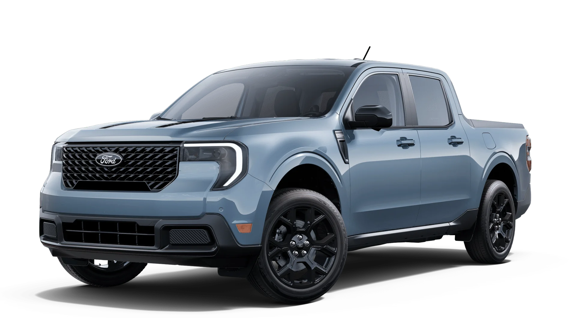 New 2025 Azure Gray Metallic Tri-Coat Ford Lariat® image 48