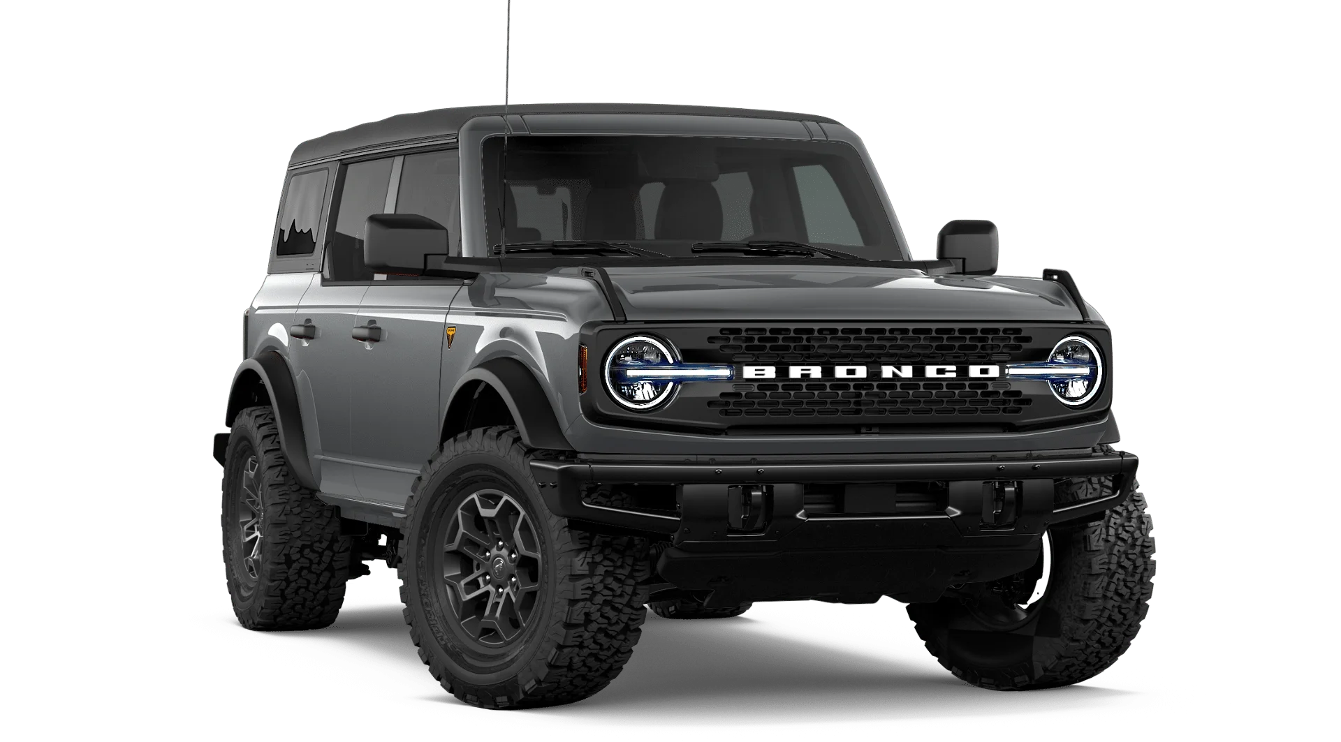 New 2026 Carbonized Gray Metallic Ford Badlands® image 4