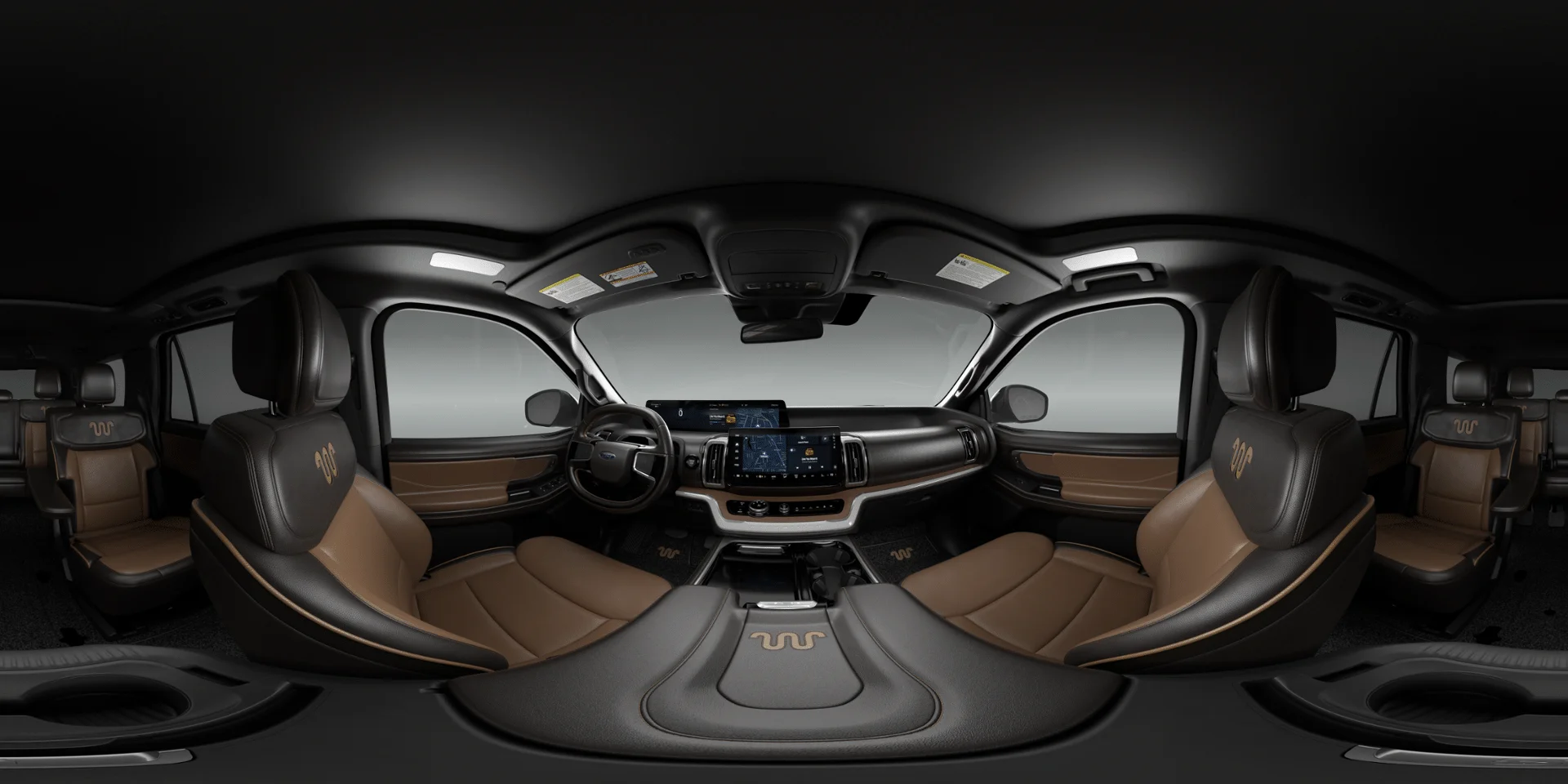 New 2027 Agate Black Metallic Ford King Ranch® image 8