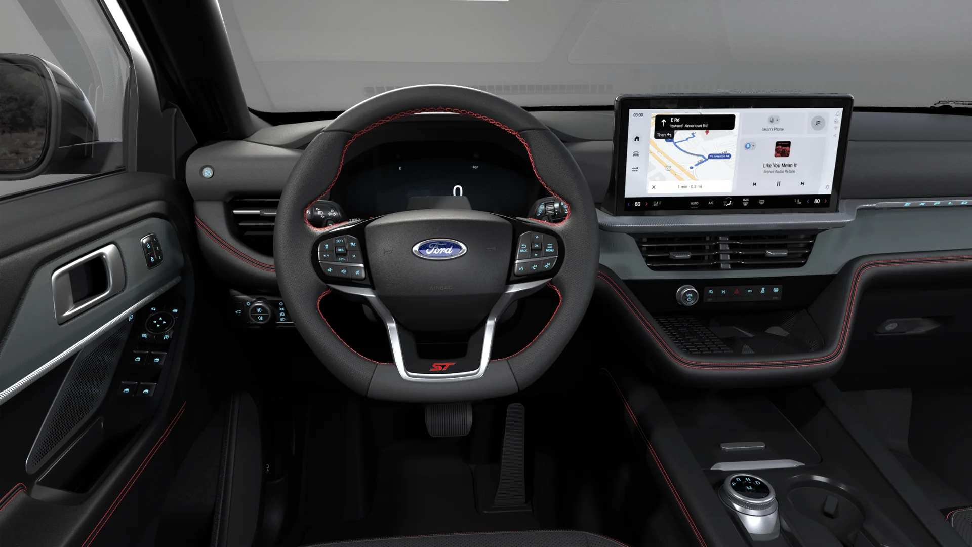 New 2025 Agate Black Metallic Ford ST image 17