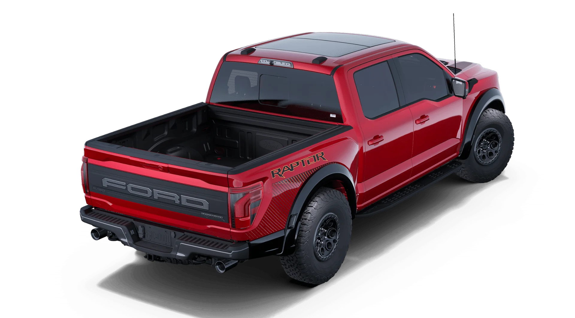 New 2025 Rapid Red Metallic Tinted Clearcoat Ford Raptor® image 53