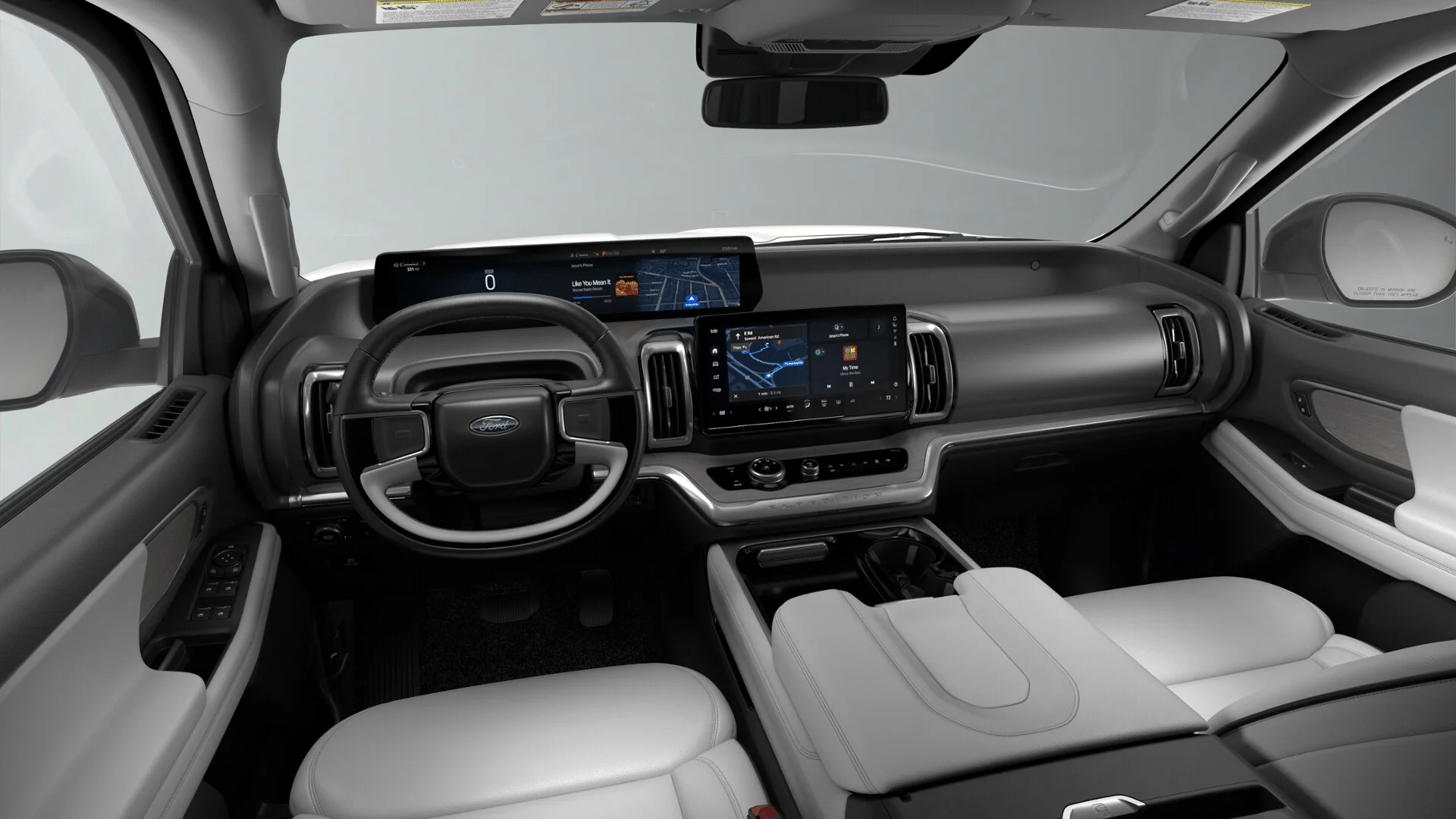 New 2027 Star White Metallic Tri-Coat Ford Platinum image 53