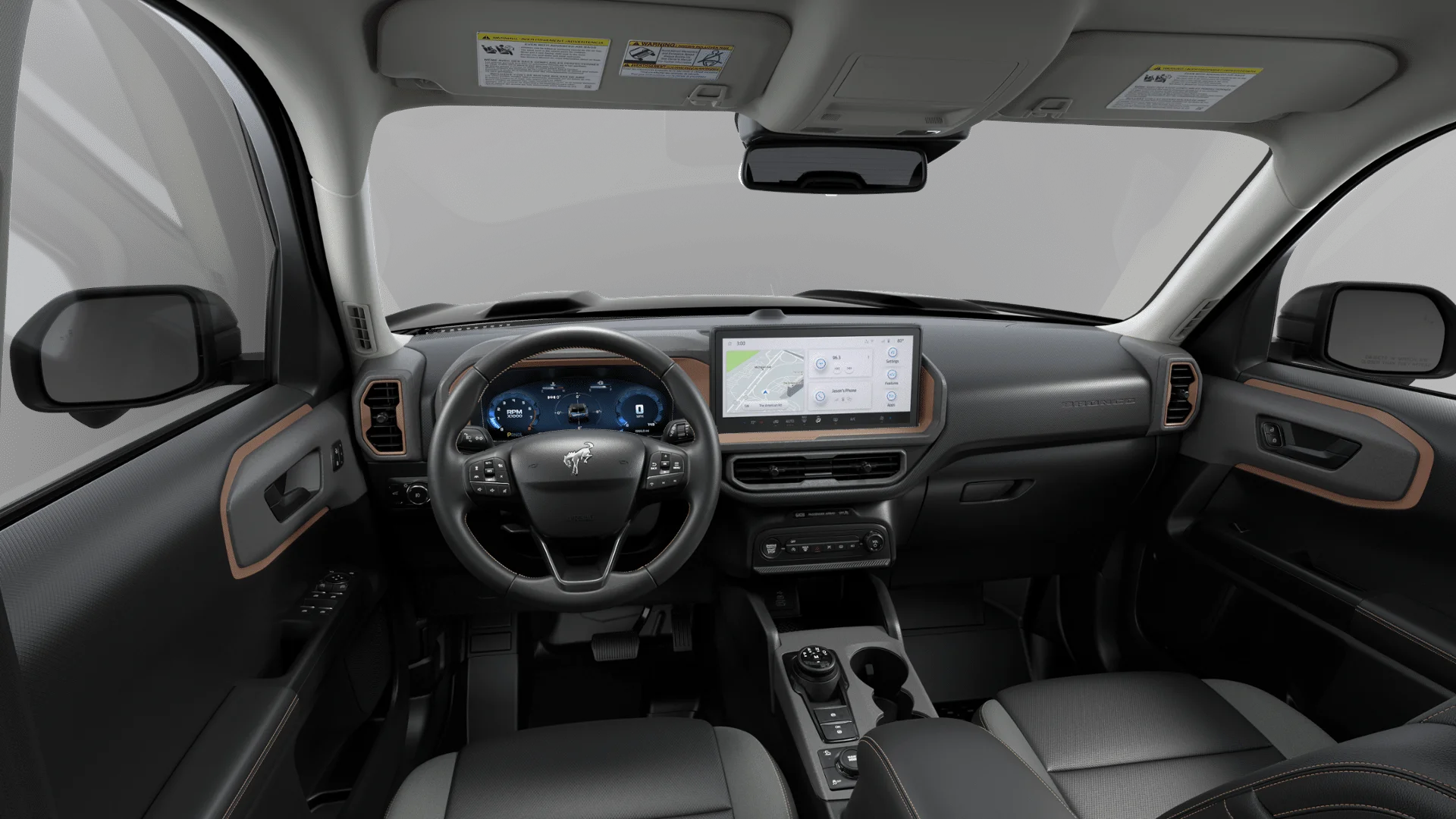 New 2026 Shadow Black Ford Badlands® image 7