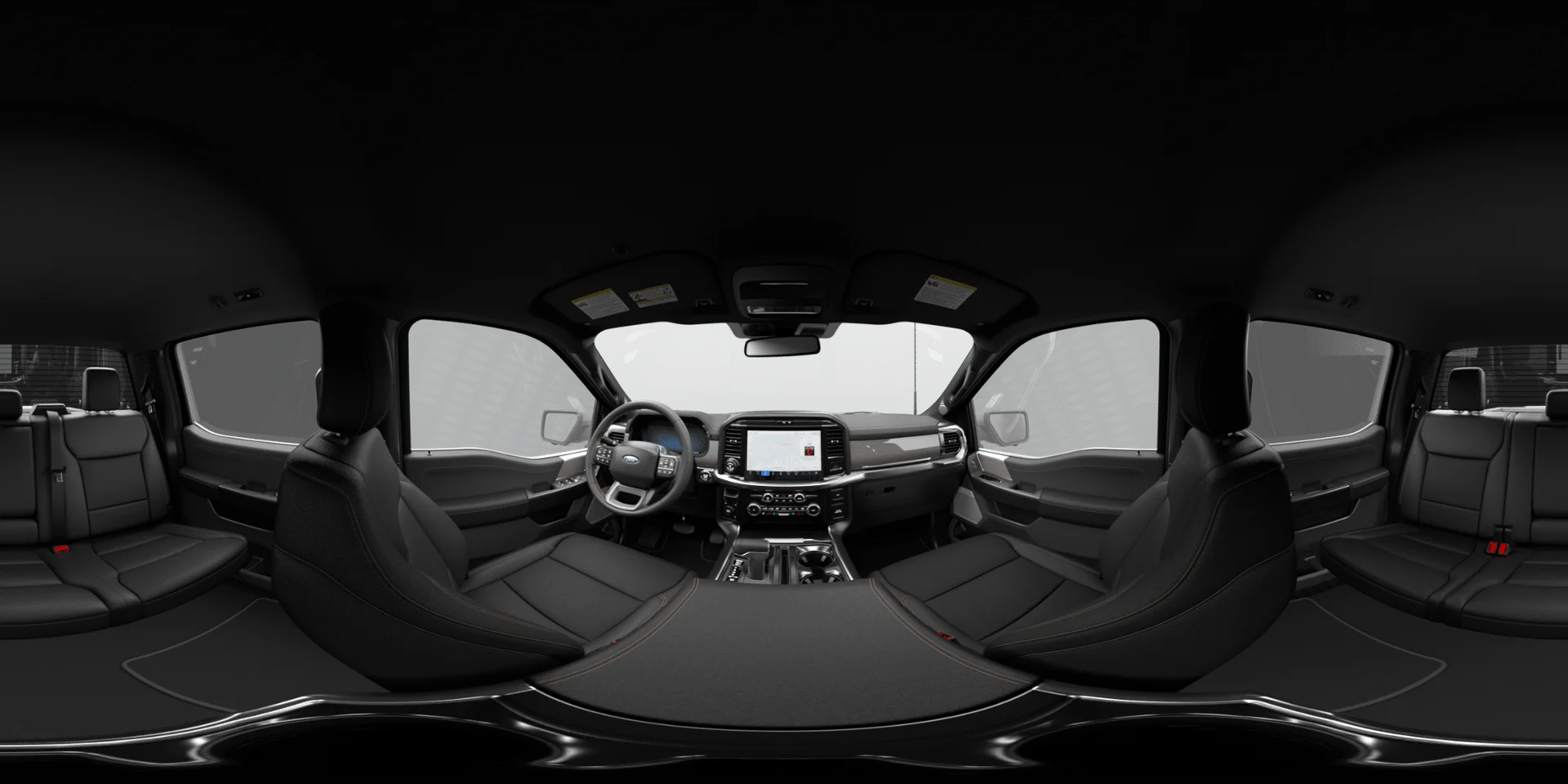 New 2026 Agate Black Metallic Ford Lariat® image 8