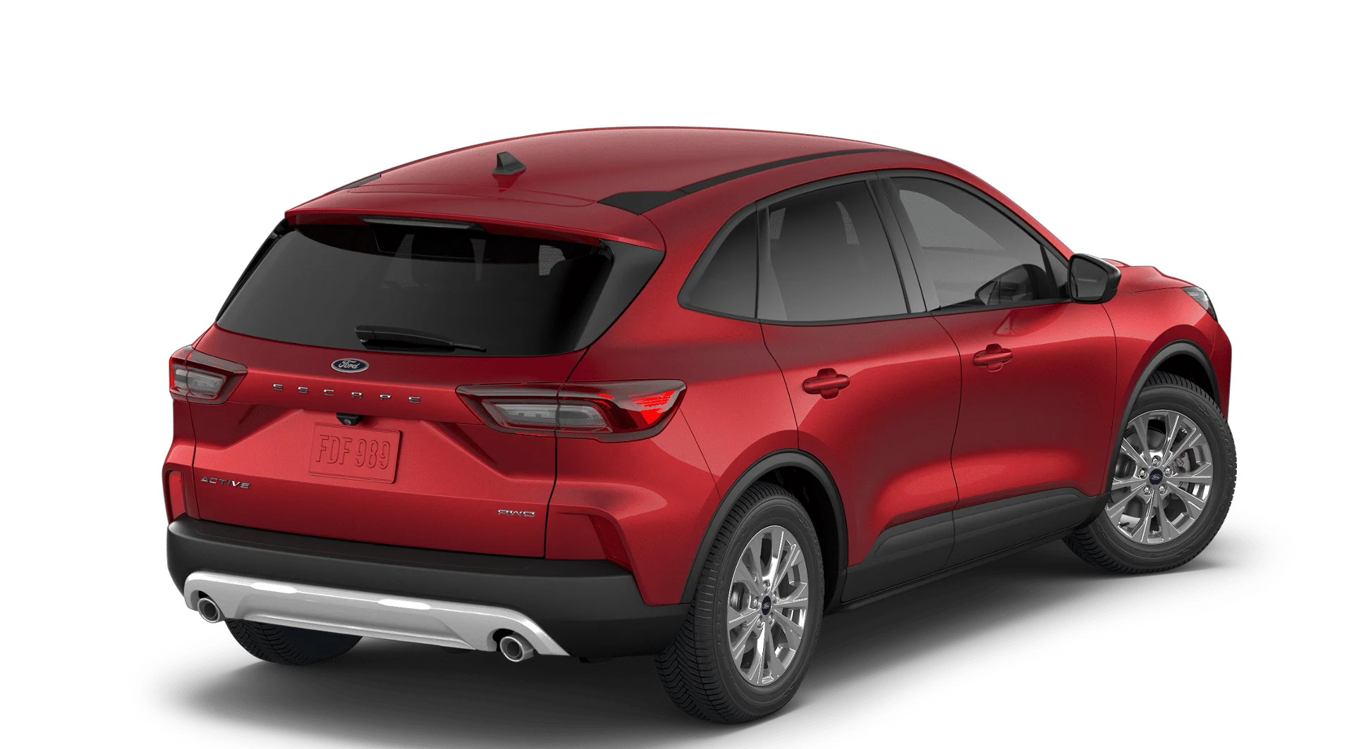 New 2026 Rapid Red Metallic Tinted Clearcoat Ford Active image 49