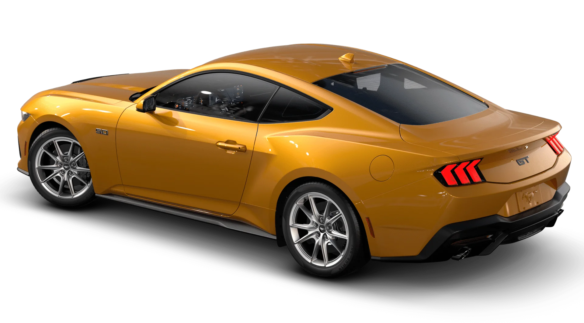 New 2026 Orange Fury Metallic Tri-coat Ford GT Premium Fastback image 61