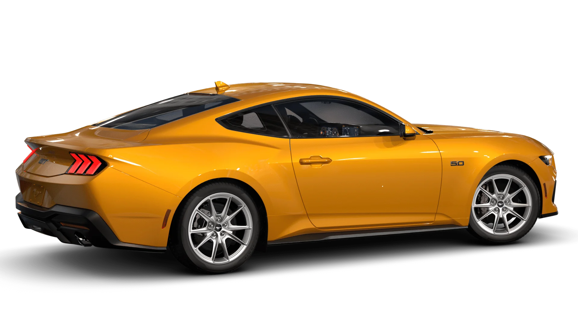 New 2026 Orange Fury Metallic Tri-coat Ford GT Premium Fastback image 62