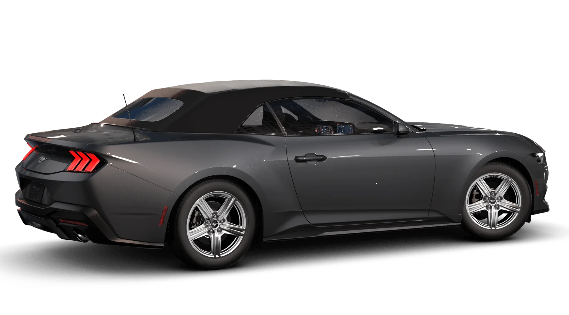 New 2026 Carbonized Gray Metallic Ford EcoBoost® Premium Convertible image 25