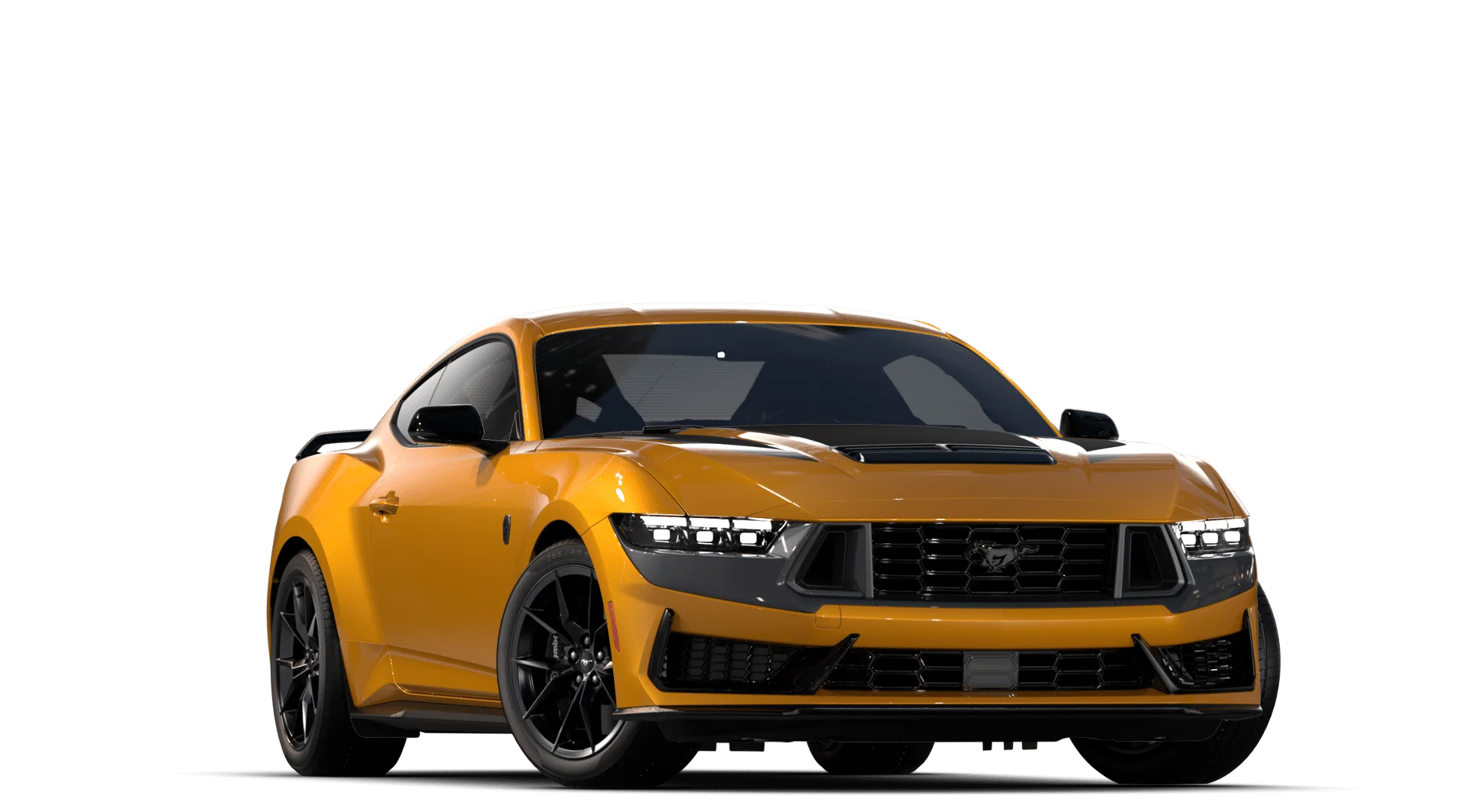 New 2026 Orange Fury Metallic Tri-coat Ford Dark Horse® Premium image 26