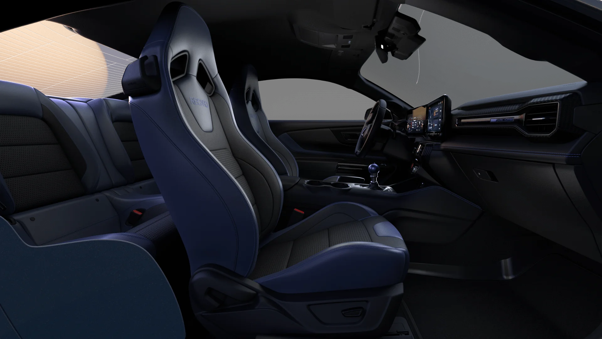 New 2026 Blue Ember Metallic Ford Dark Horse® Premium image 6