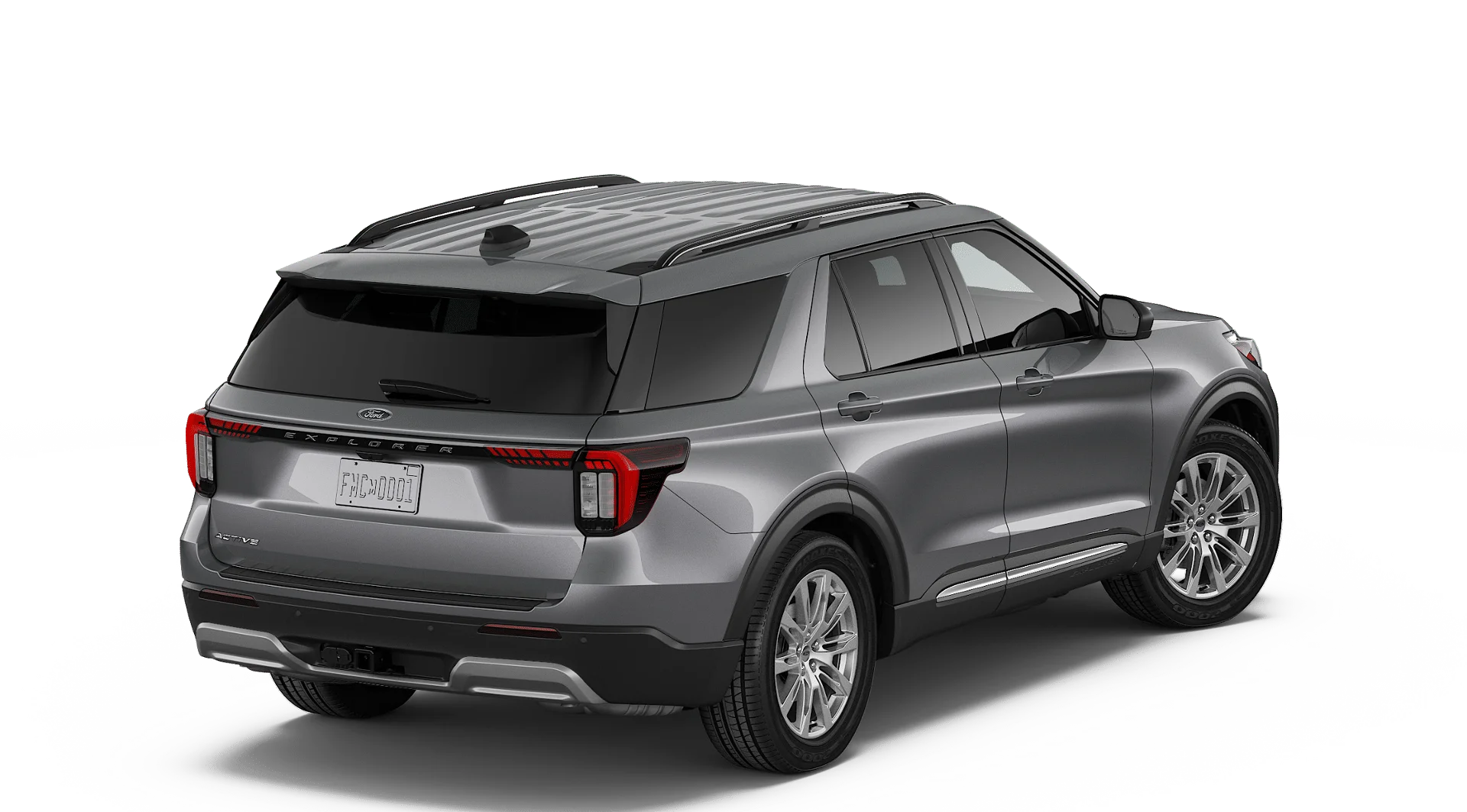 New 2026 Carbonized Gray Metallic Ford Active image 3