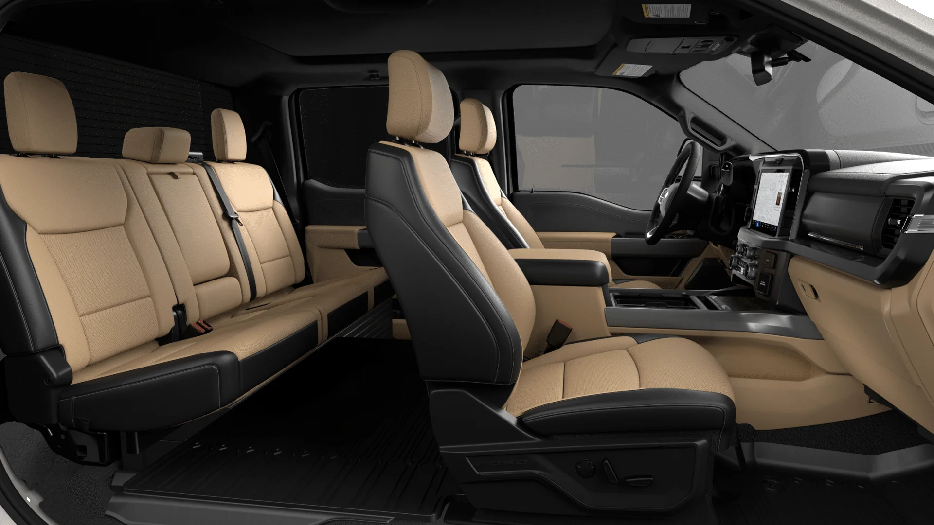 New 2027 Star White Metallic Tri-Coat Ford F-250® Lariat® image 6