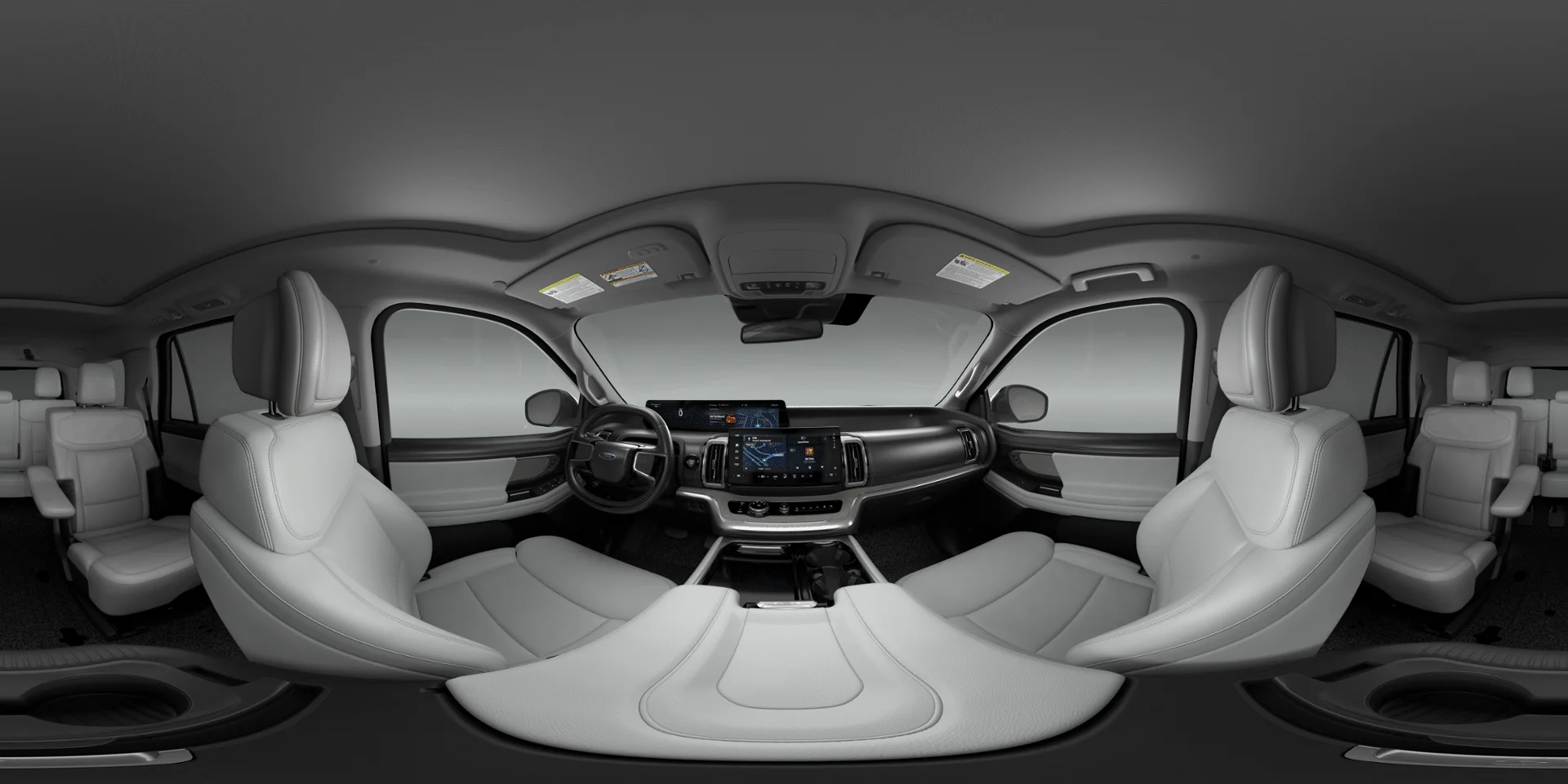 New 2027 Star White Metallic Tri-Coat Ford Platinum image 31