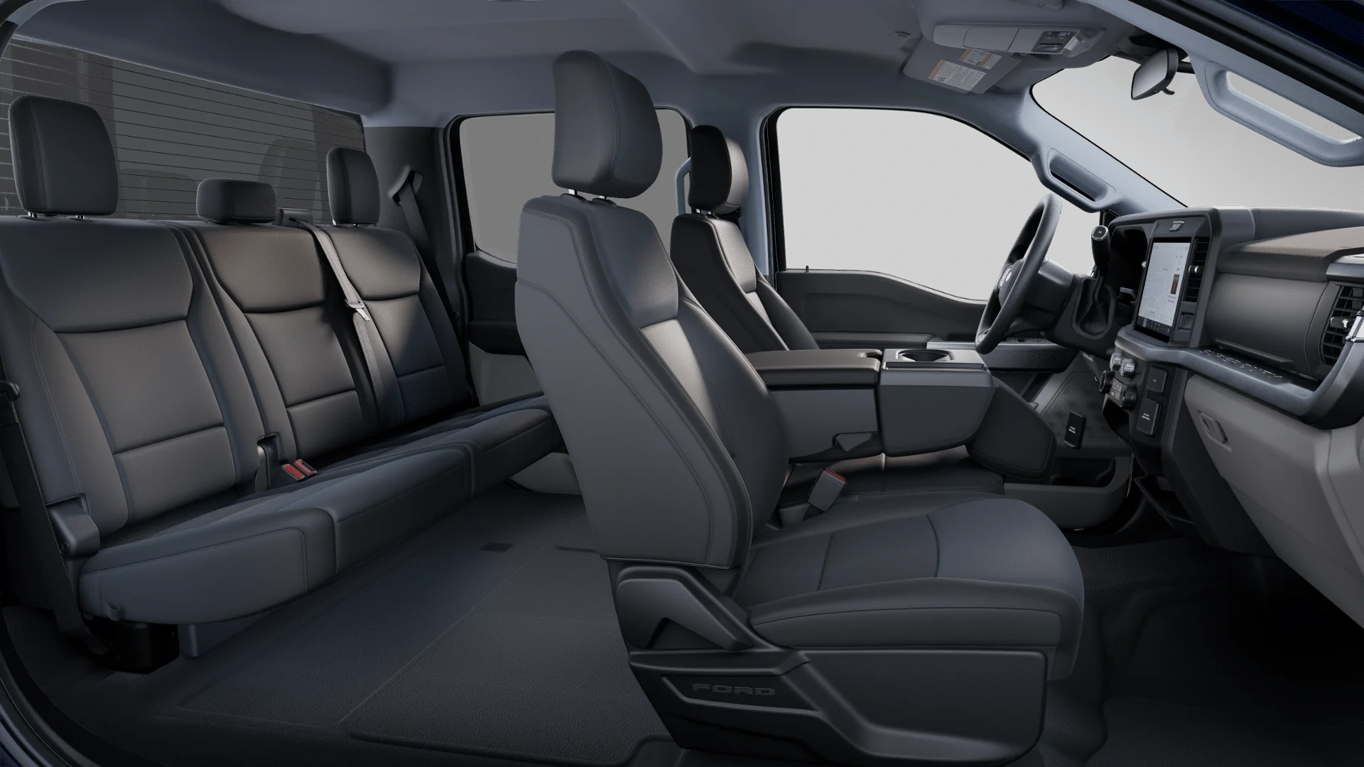 New 2025 Antimatter Blue Metallic Ford F-350® XLT image 6