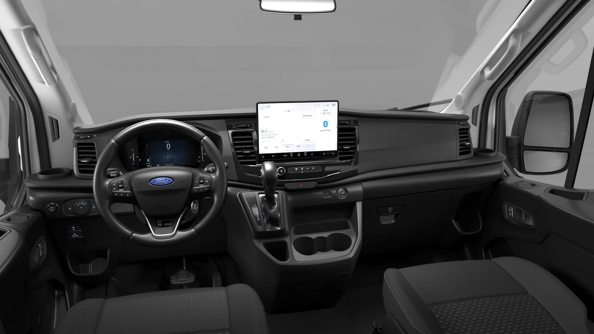 New 2027 Oxford White Ford Passenger Van XLT image 7