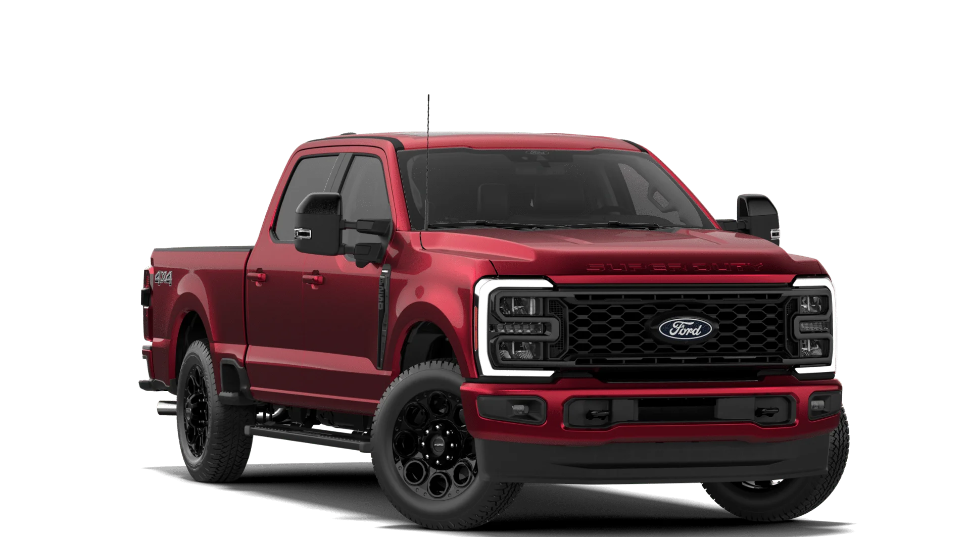 New 2027 Ruby Red Metallic Tinted Clearcoat Ford F-250® Lariat® image 4