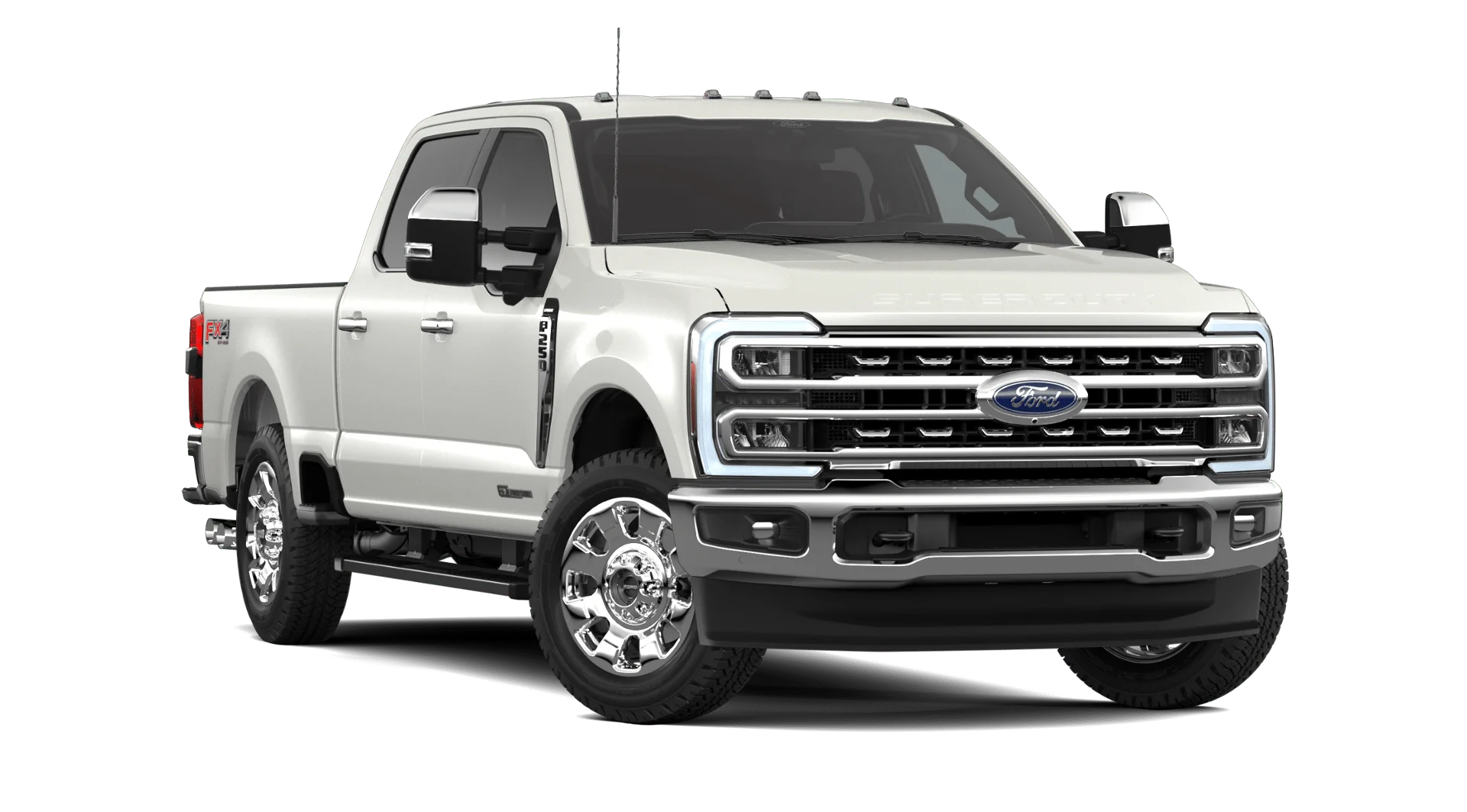 New 2026 Star White Metallic Tri-Coat Ford F-250® Lariat® image 4