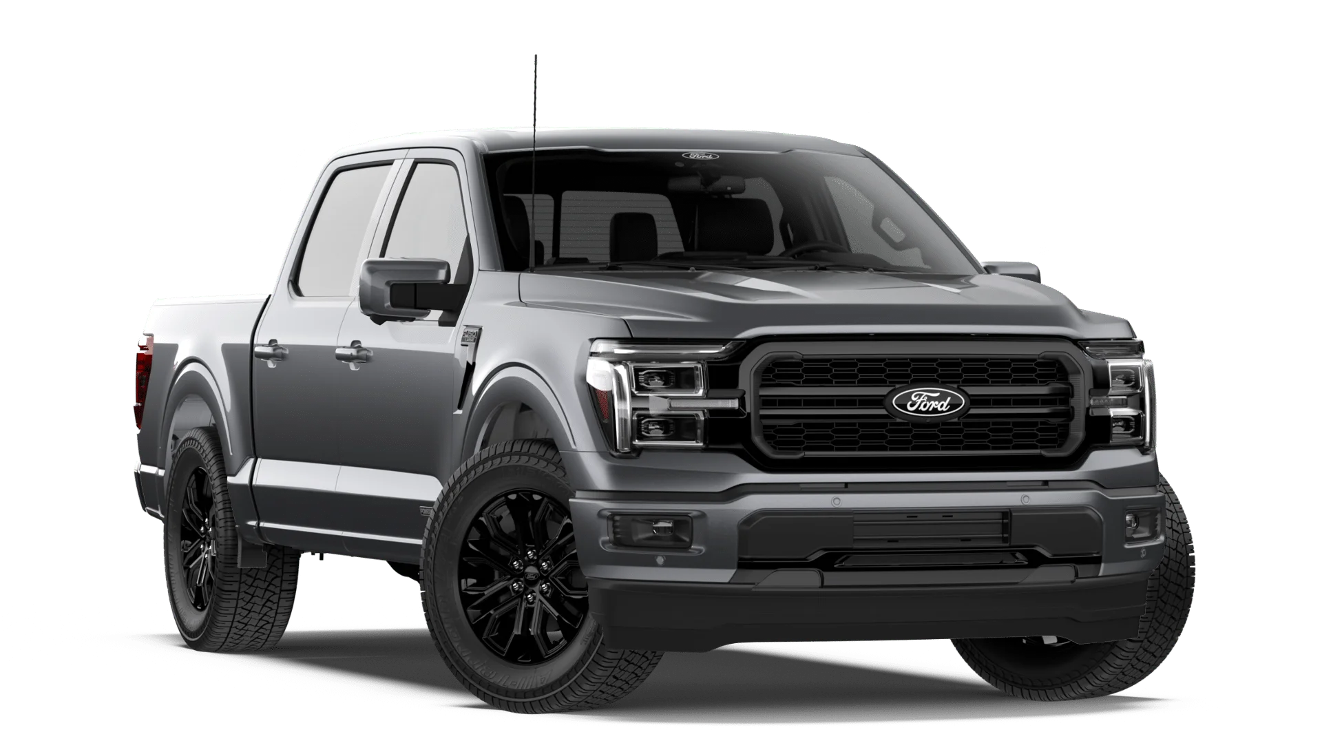 New 2026 Carbonized Gray Metallic Ford Lariat image 48