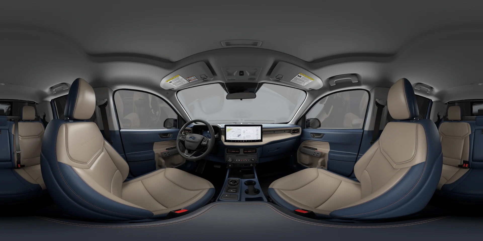New 2026 Azure Gray Metallic Tri-Coat Ford Lariat image 56