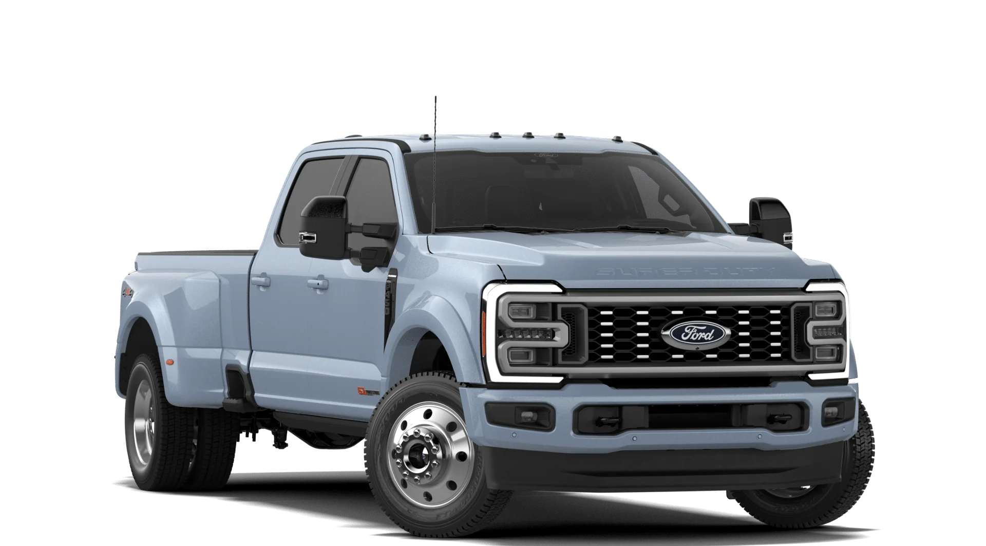 New 2027 Glacier Gray Metallic Tri-Coat Ford F-450® Platinum® image 4