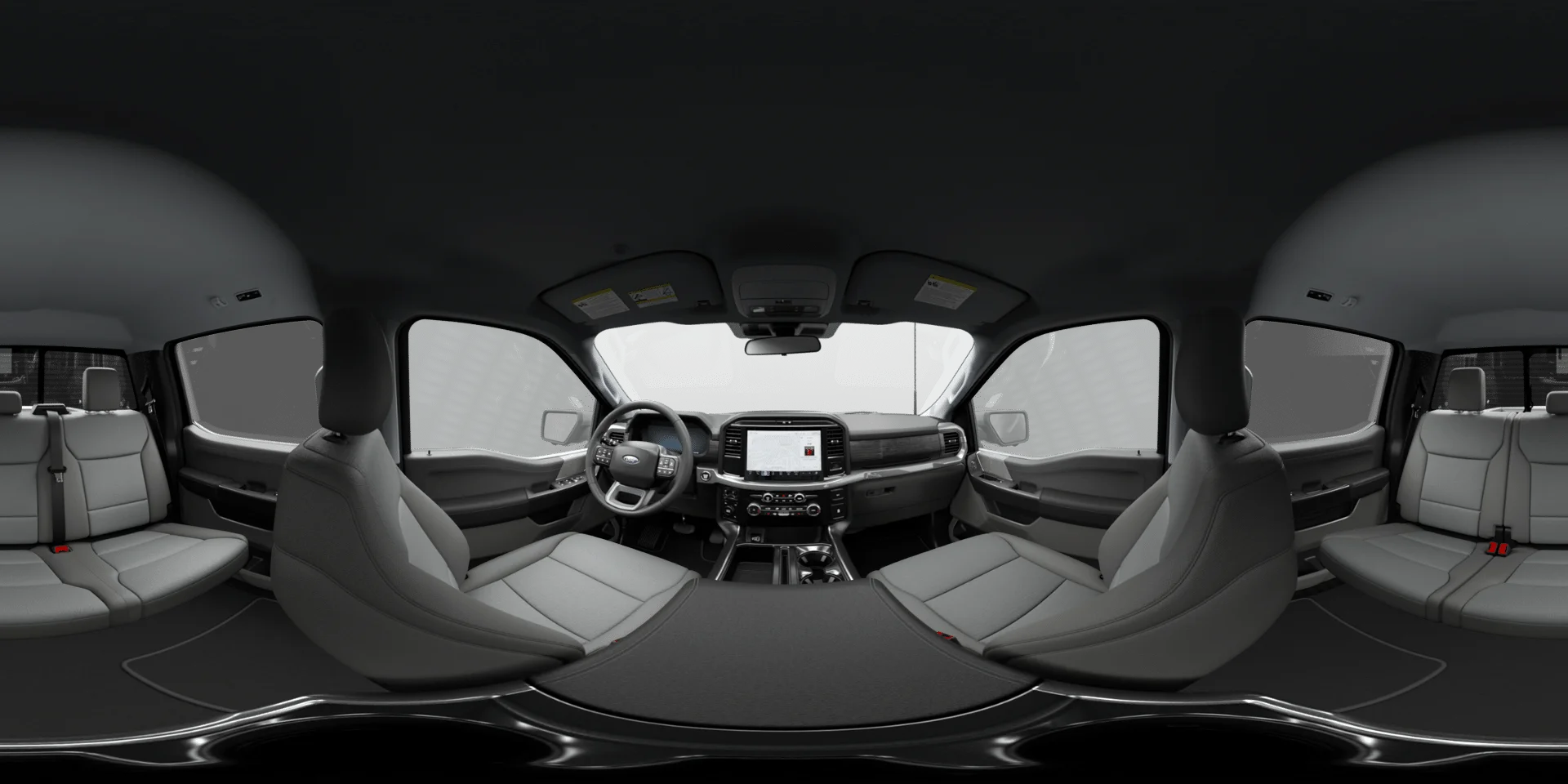 New 2026 Agate Black Metallic Ford XLT image 8