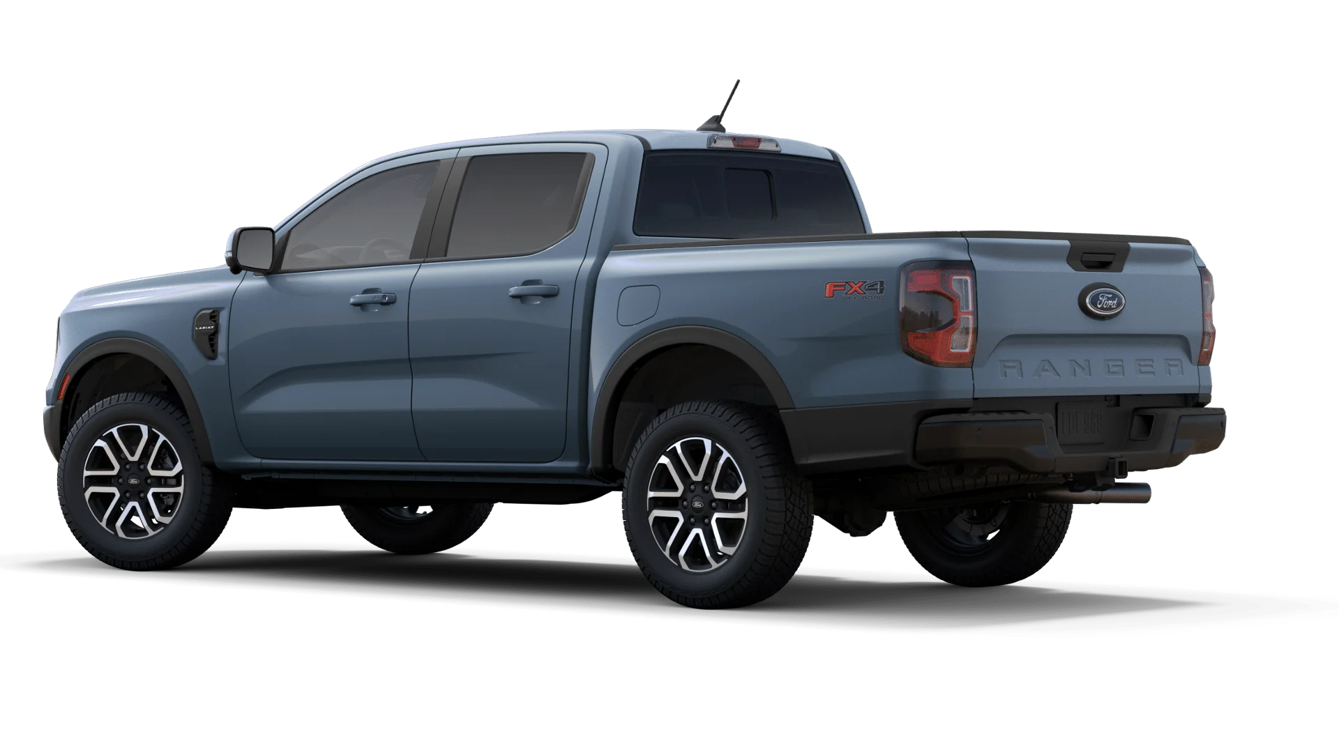 New 2025 Azure Gray Metallic Tri-coat Ford LARIAT® image 24