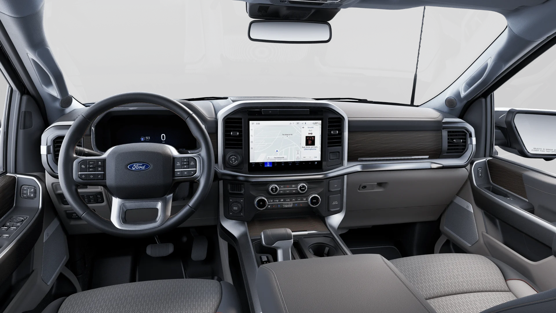 New 2025 Star White Metallic Tri-Coat Ford Lariat® image 57