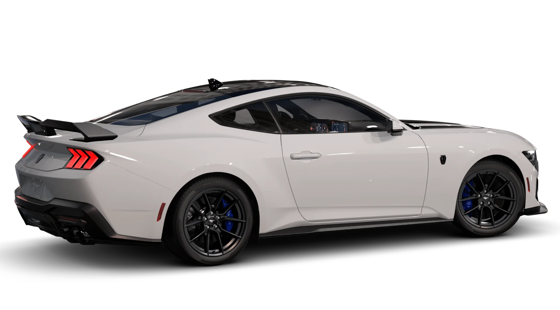 New 2026 Avalanche Gray Ford Dark Horse® Premium image 48