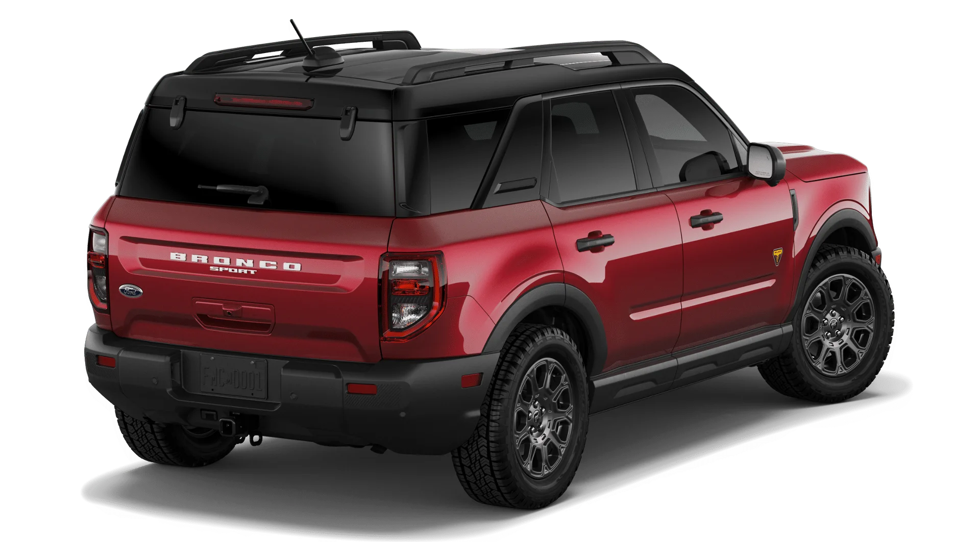 New 2026 Ruby Red Metallic Tinted Clearcoat Ford Badlands® image 3
