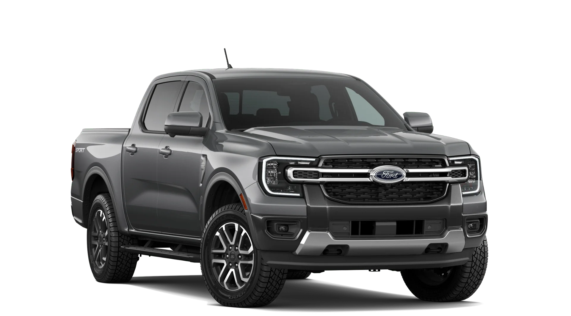 New 2026 Carbonized Gray Metallic Ford LARIAT image 48
