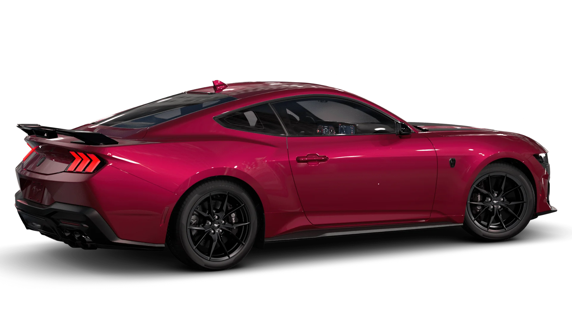 New 2026 Molten Magenta Metallic Tinted Clearcoat Ford Dark Horse® Premium image 25