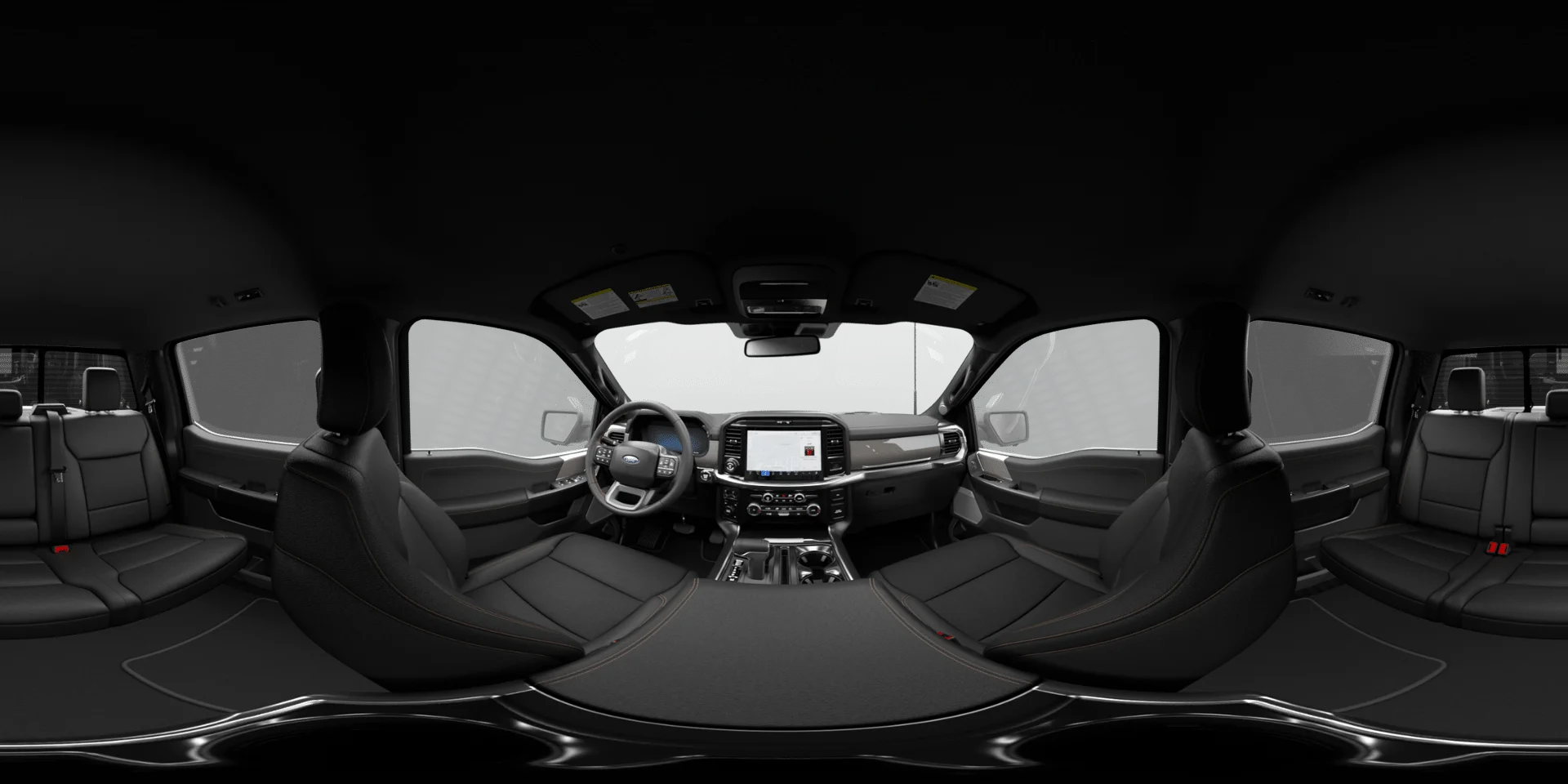 New 2026 Agate Black Metallic Ford Lariat® image 8